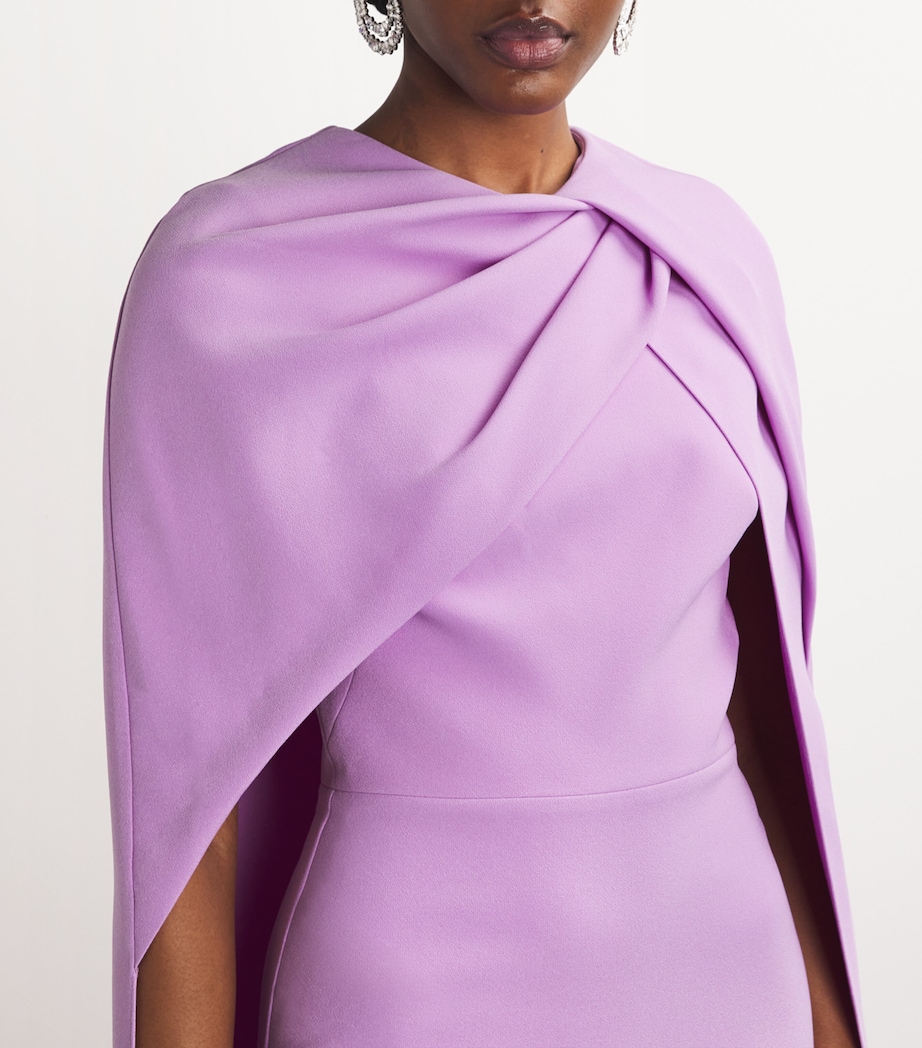 safiyaa purple dress Cecilia Lilac Midi Dress FR40 - US8