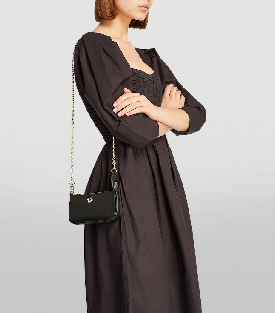 Maje Mini Sarah Clutch Bag Black Image 4