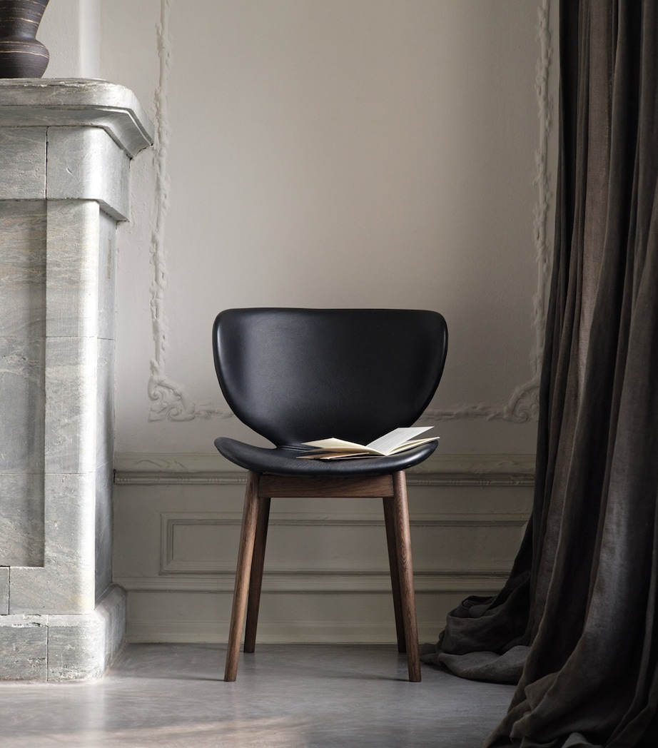 BoConcept Leather Hamilton Dining Chair Black Image 3