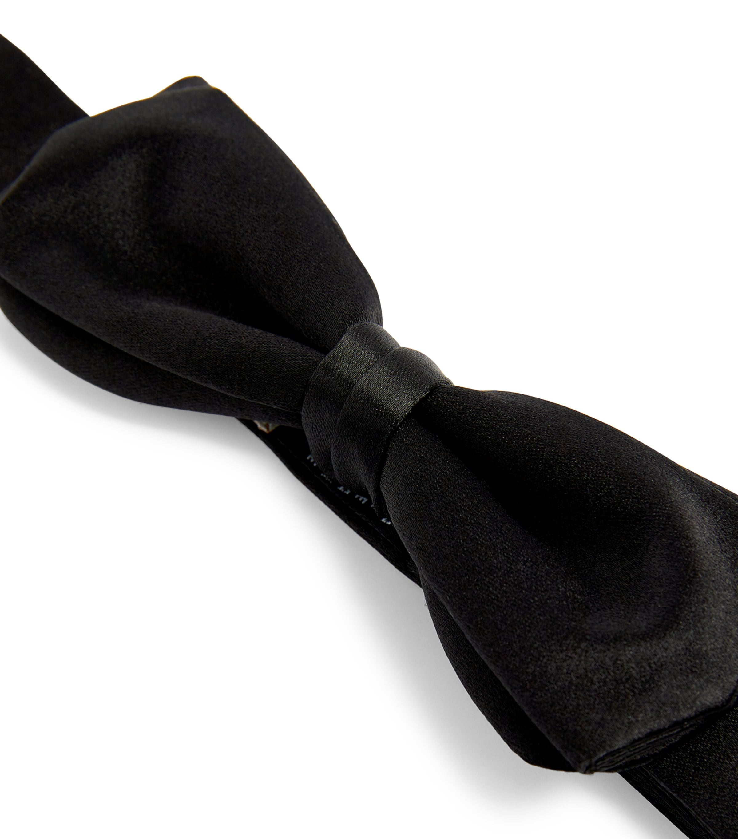 Silk Bow Tie 20BLACK Image 4
