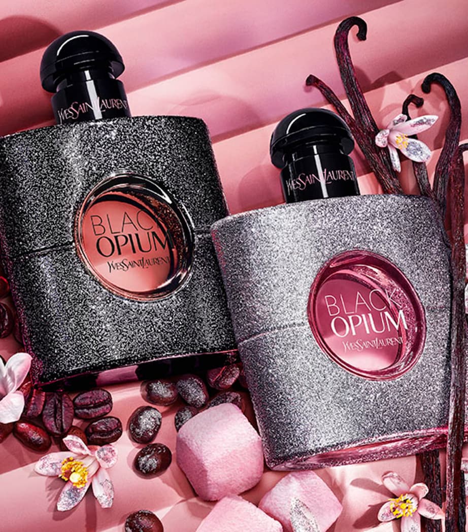 Black Opium Glitter Eau de Parfum (30ml) NO COLOUR Image 4