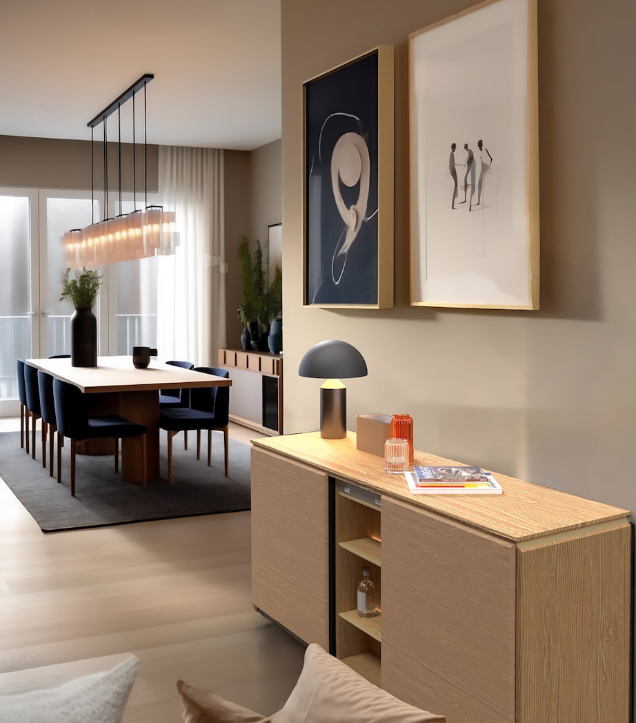 Harmonie Wine Cabinet SMOKED BROWN Image 5