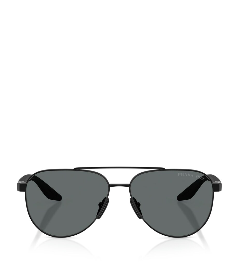 Prada Linea Rossa Metal A52S Aviator Sunglasses Image 1