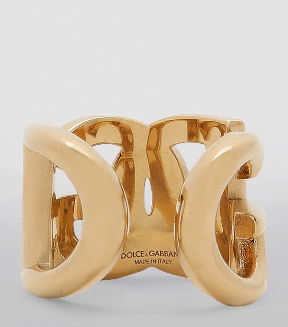 Interlocking Logo Ring ZOO00-GOLD Image 3