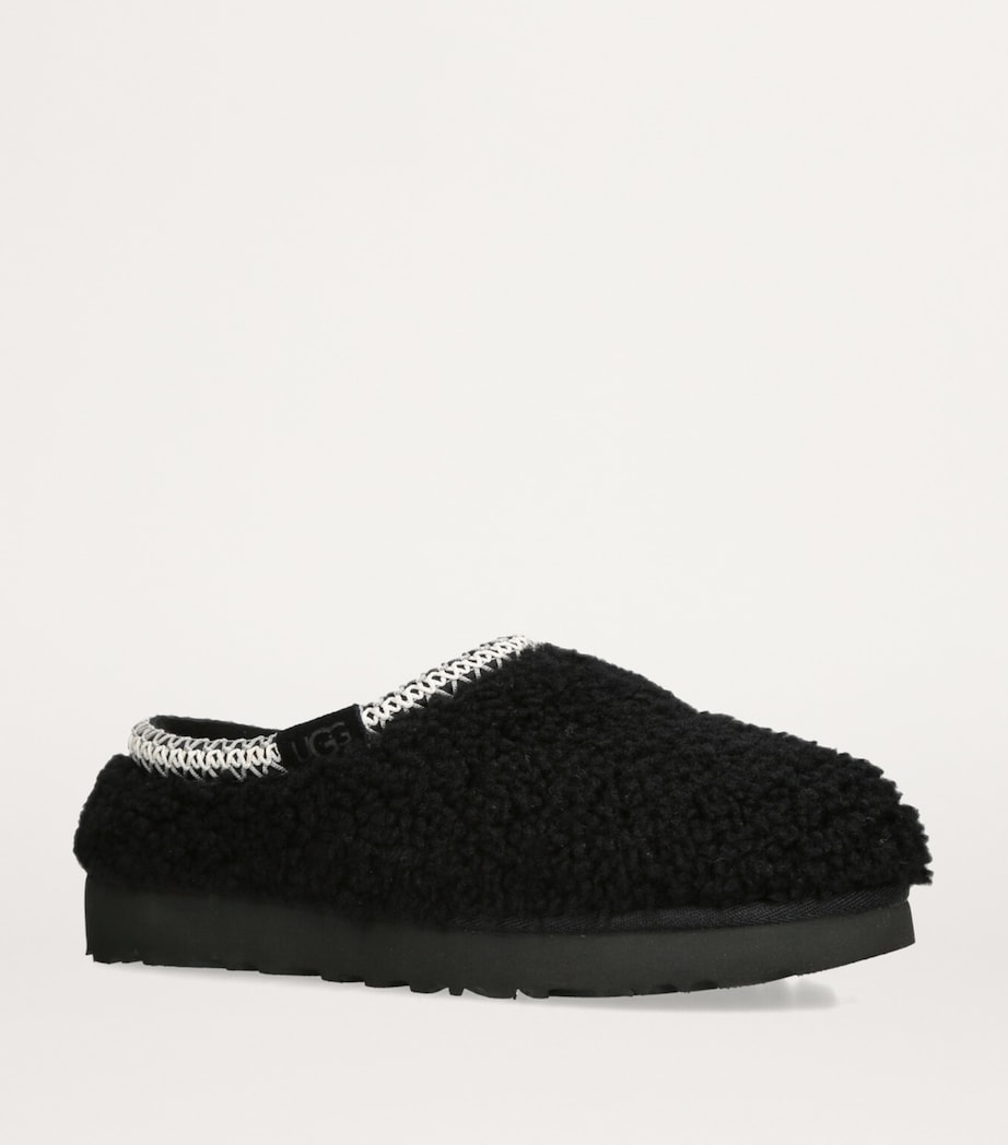 Sheepskin Tasman Maxi Curly Slippers BLACK Image 3