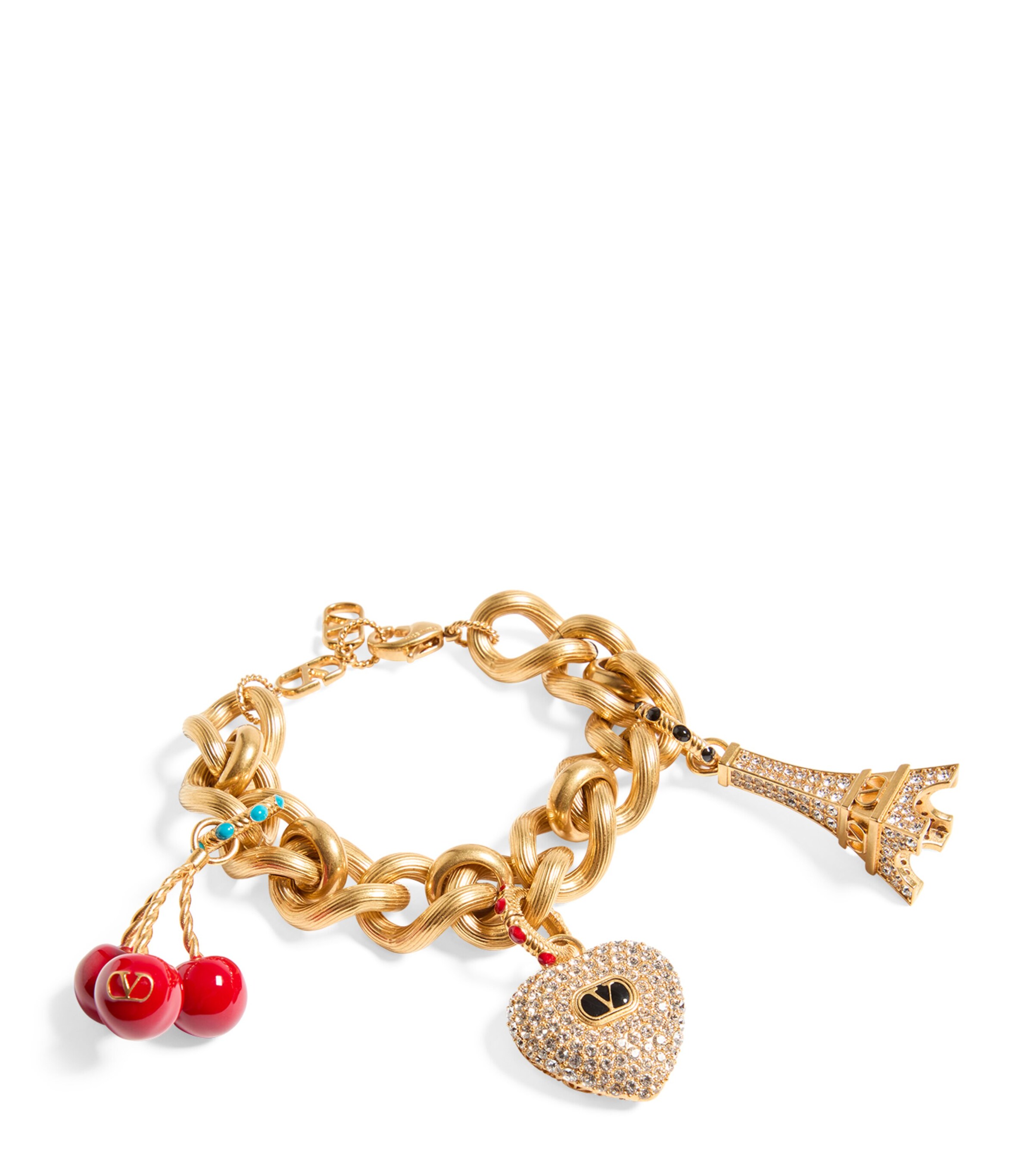 Valentino Chez Necklace In Gold