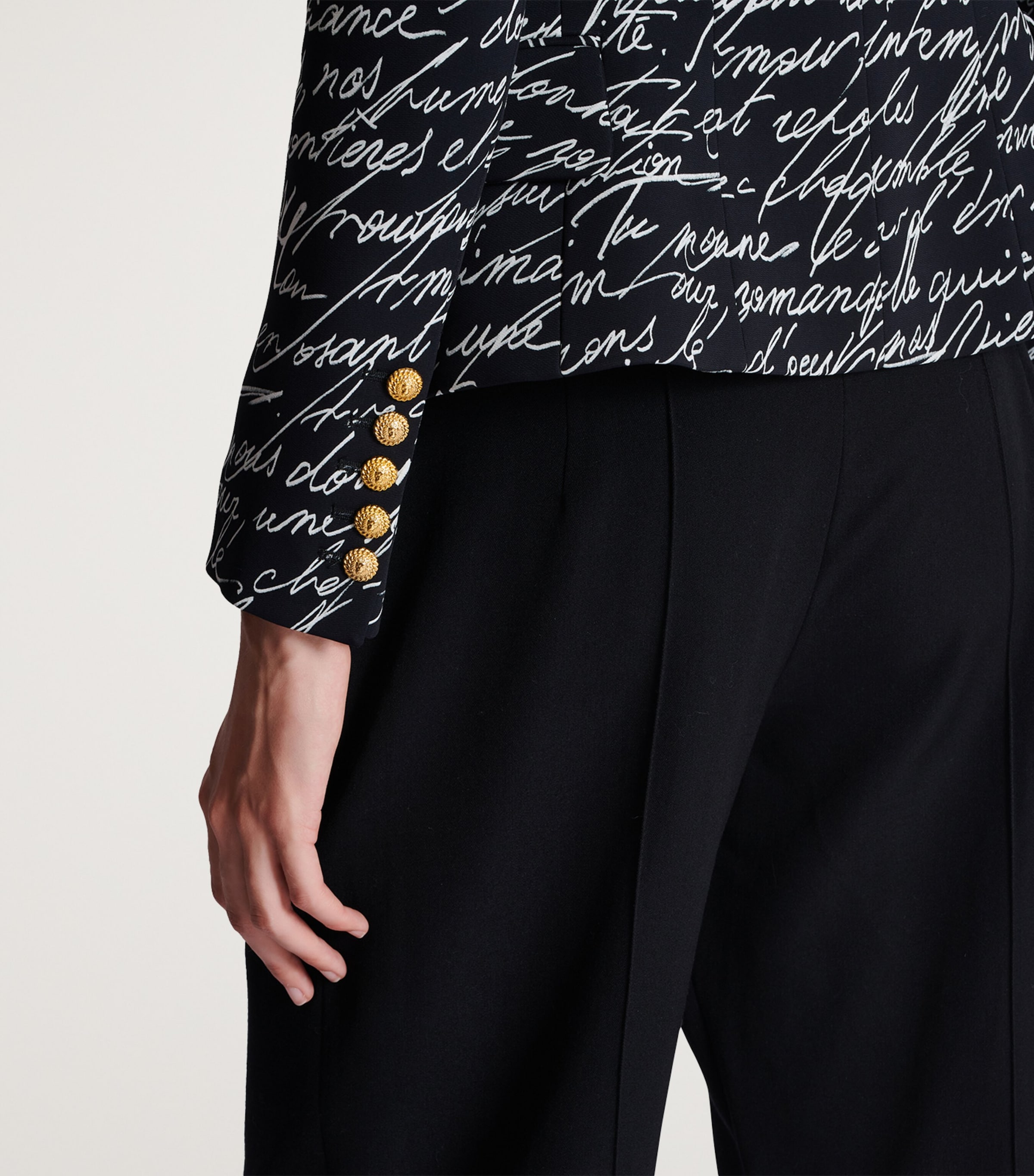 Love Letter Blazer EAB NOIR/BLANC Image 6