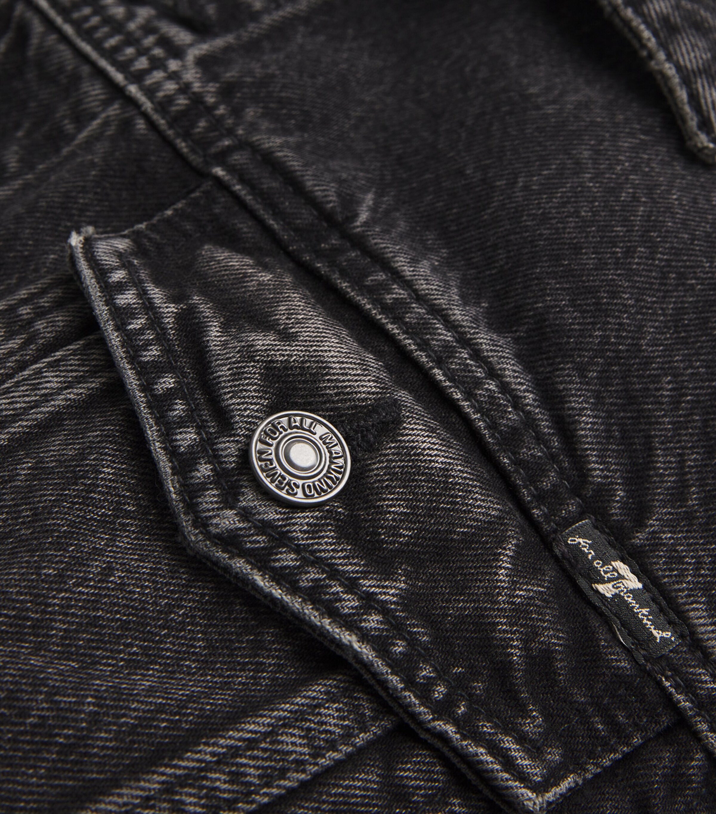 Denim Jacket BLACK Image 5