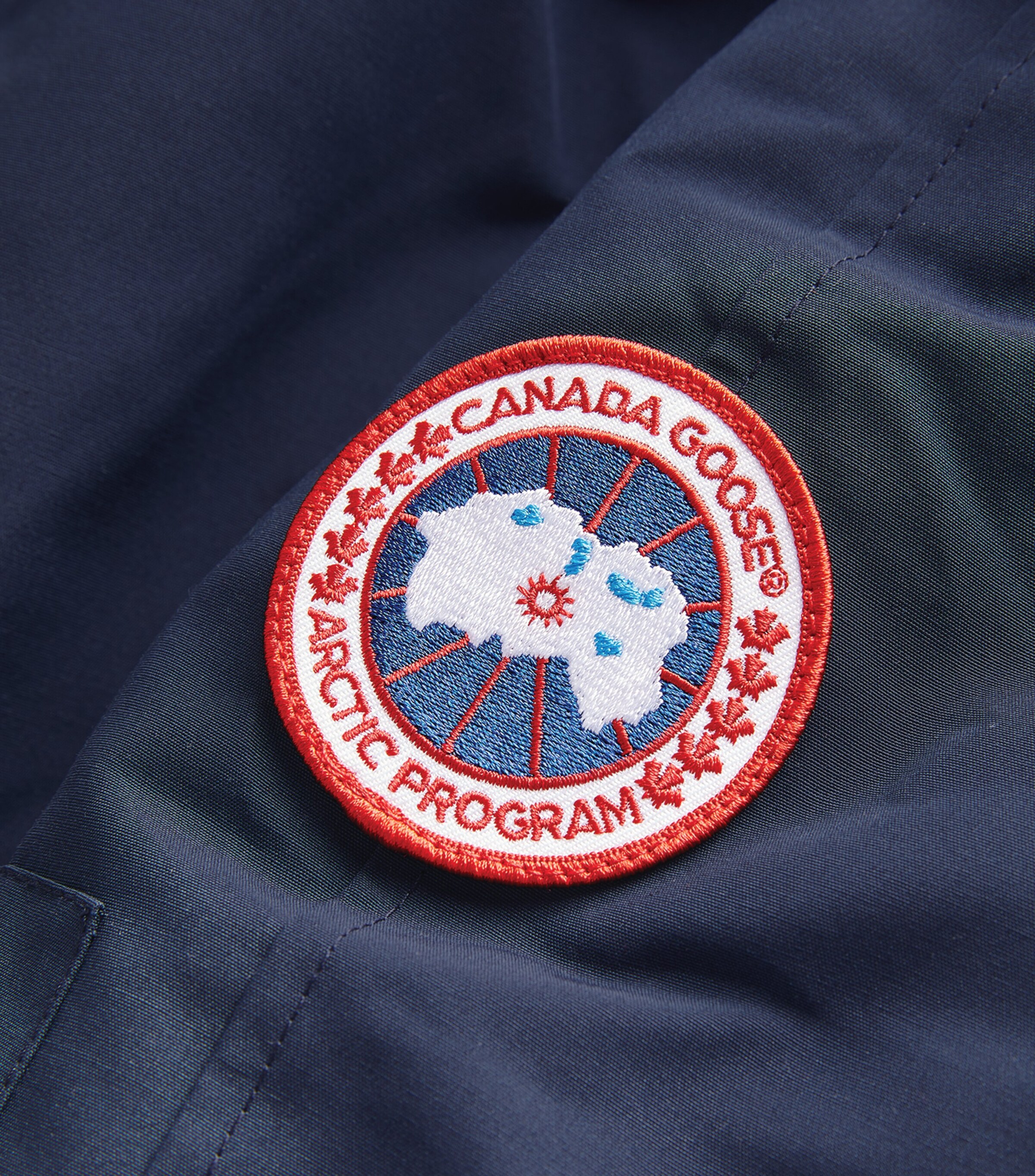 Canada goose real fur nada best sale