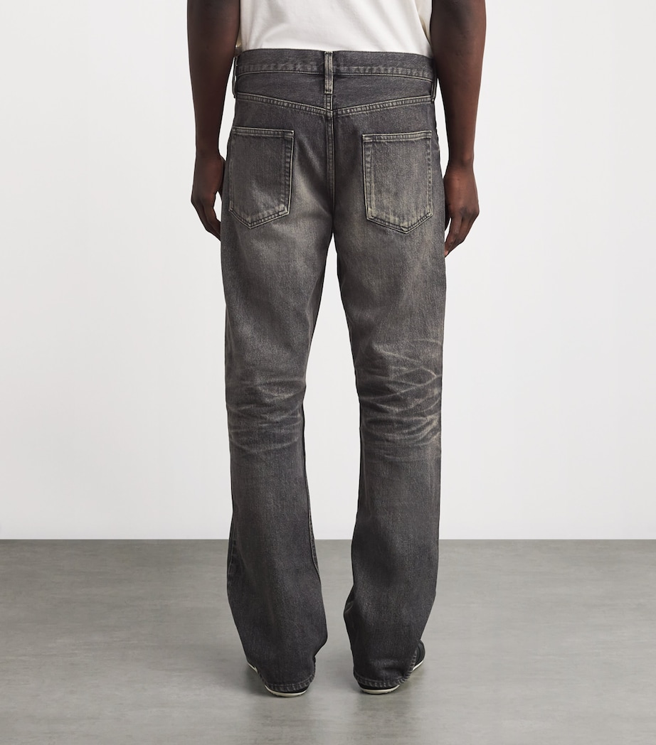Straight Jeans WORN BLACK Image 4