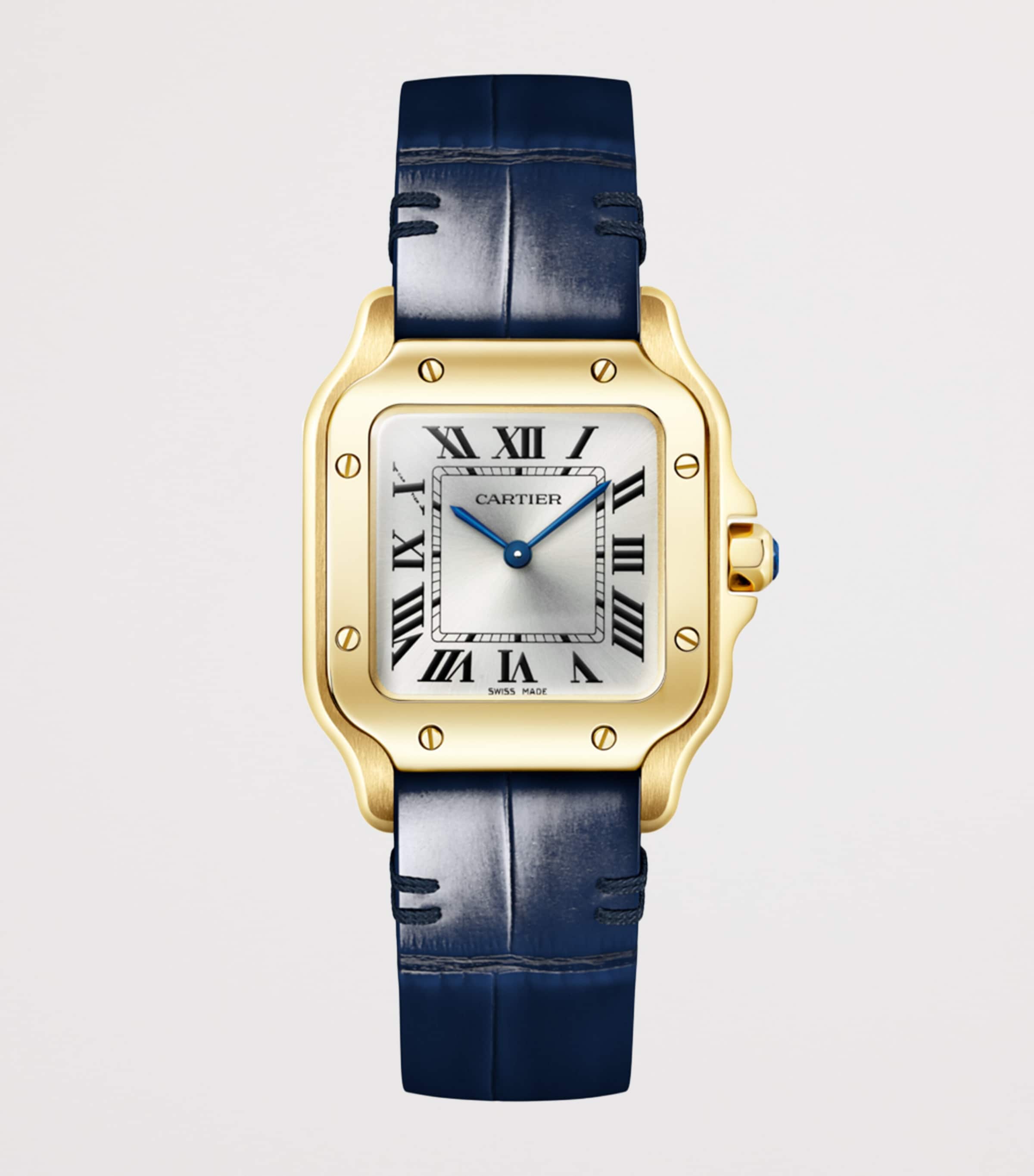 Cartier Small Yellow Gold Santos de Cartier Watch 34.5mm Yellow Gold Image 3