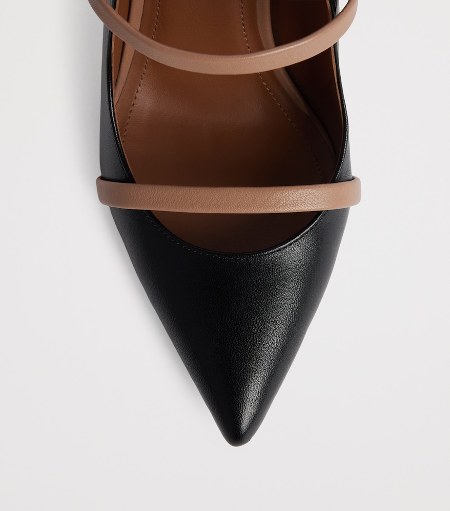 Leather Maureen Mules 100 BLACK Image 5