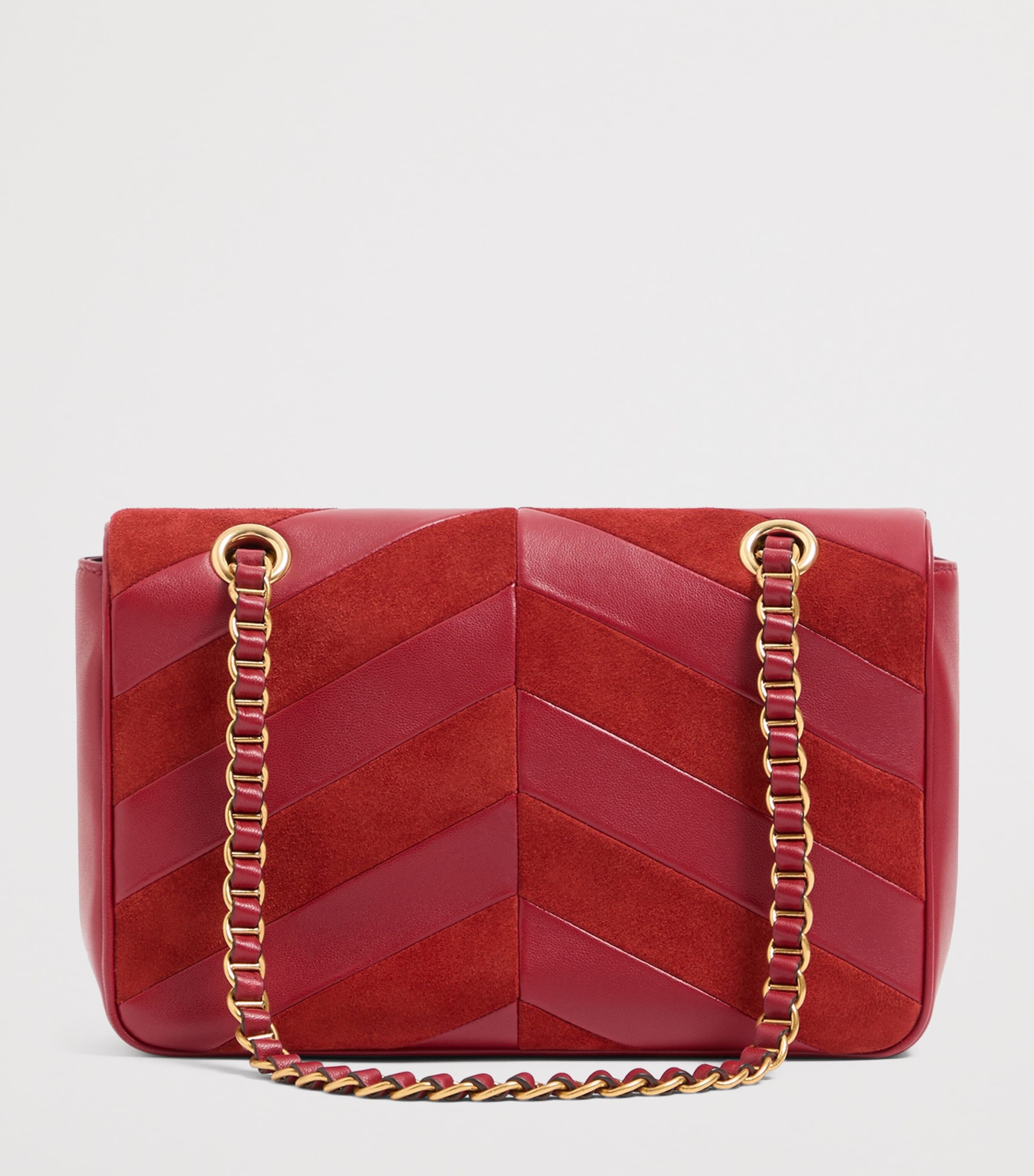 Valentino Garavani Lambskin Chevron Djuna Shoulder Bag Aqs Image 5