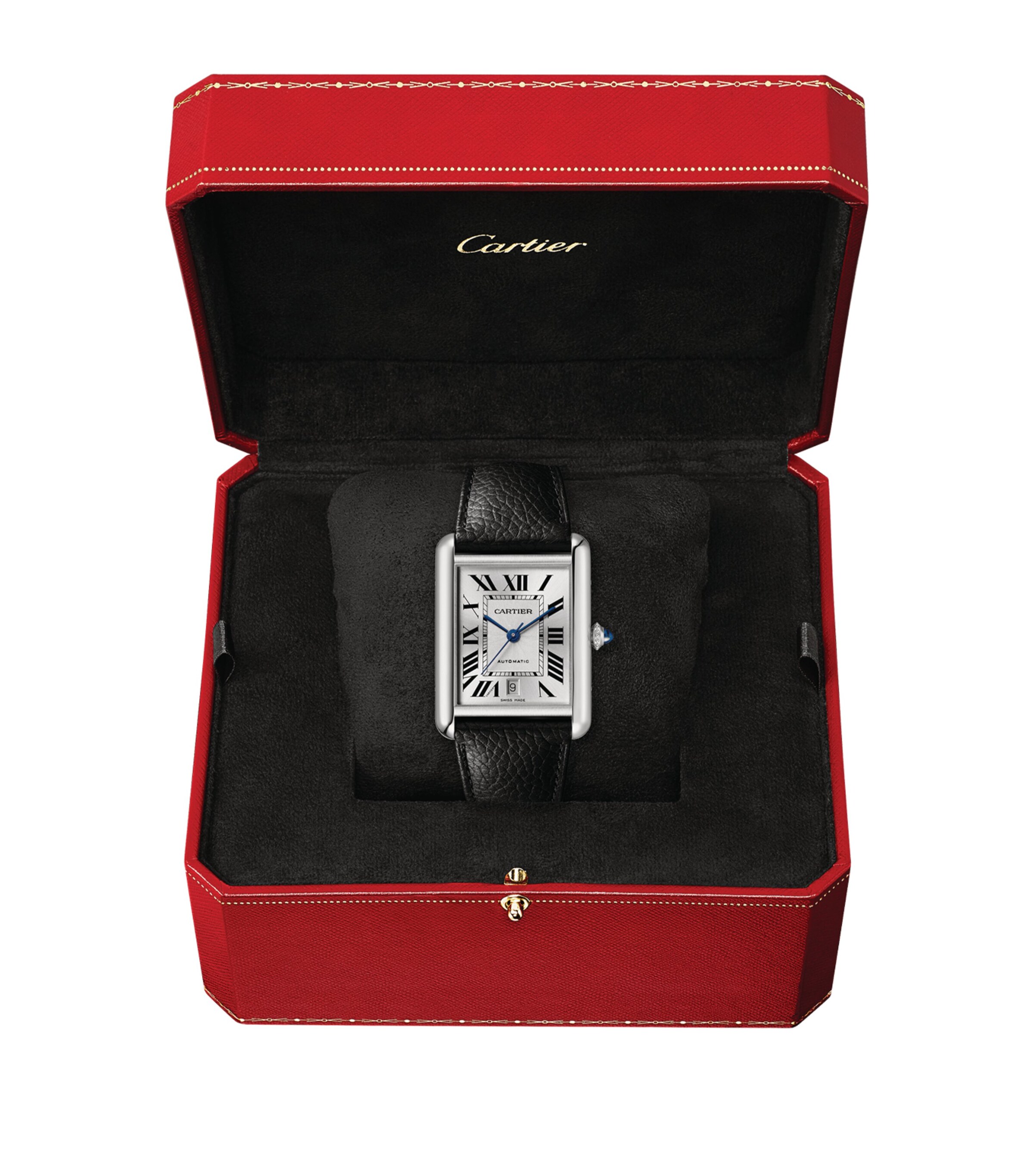 Cartier Stainless Steel Tank Must Watch 31mm Steel Image 8