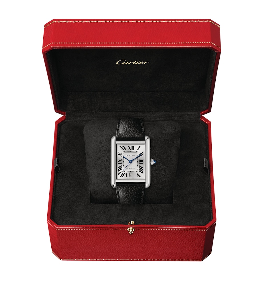 Cartier Stainless Steel Tank Must Watch 31mm Steel Image 8
