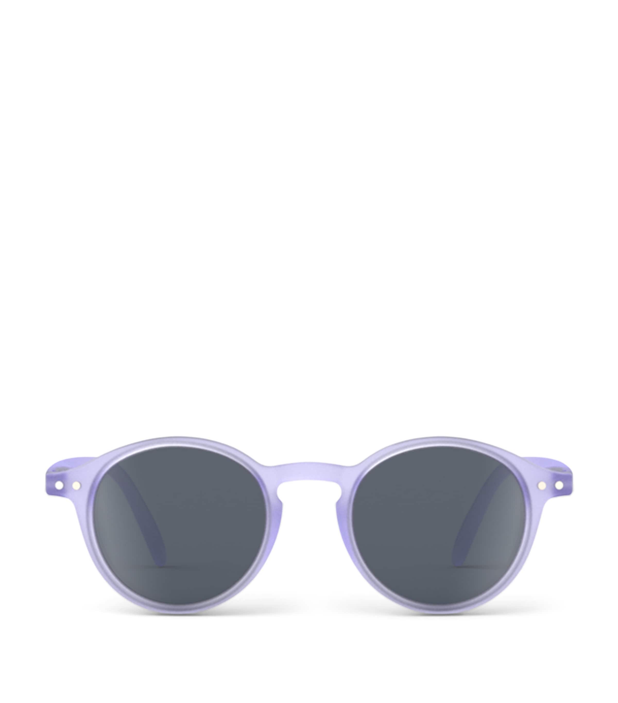 IZIPIZI KIDS #d Round Sunglasses (5-7 Years) Lavender Image 1