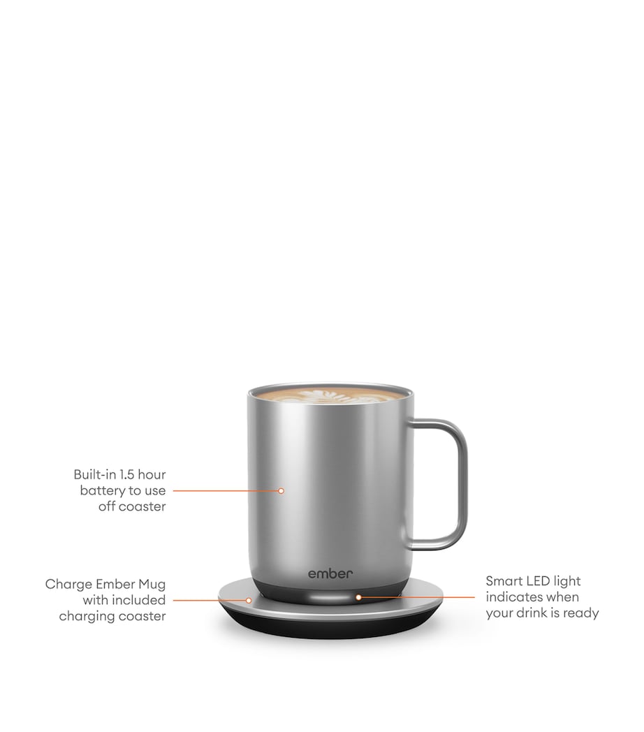 Smart Mug (295ml) SILVER Image 3