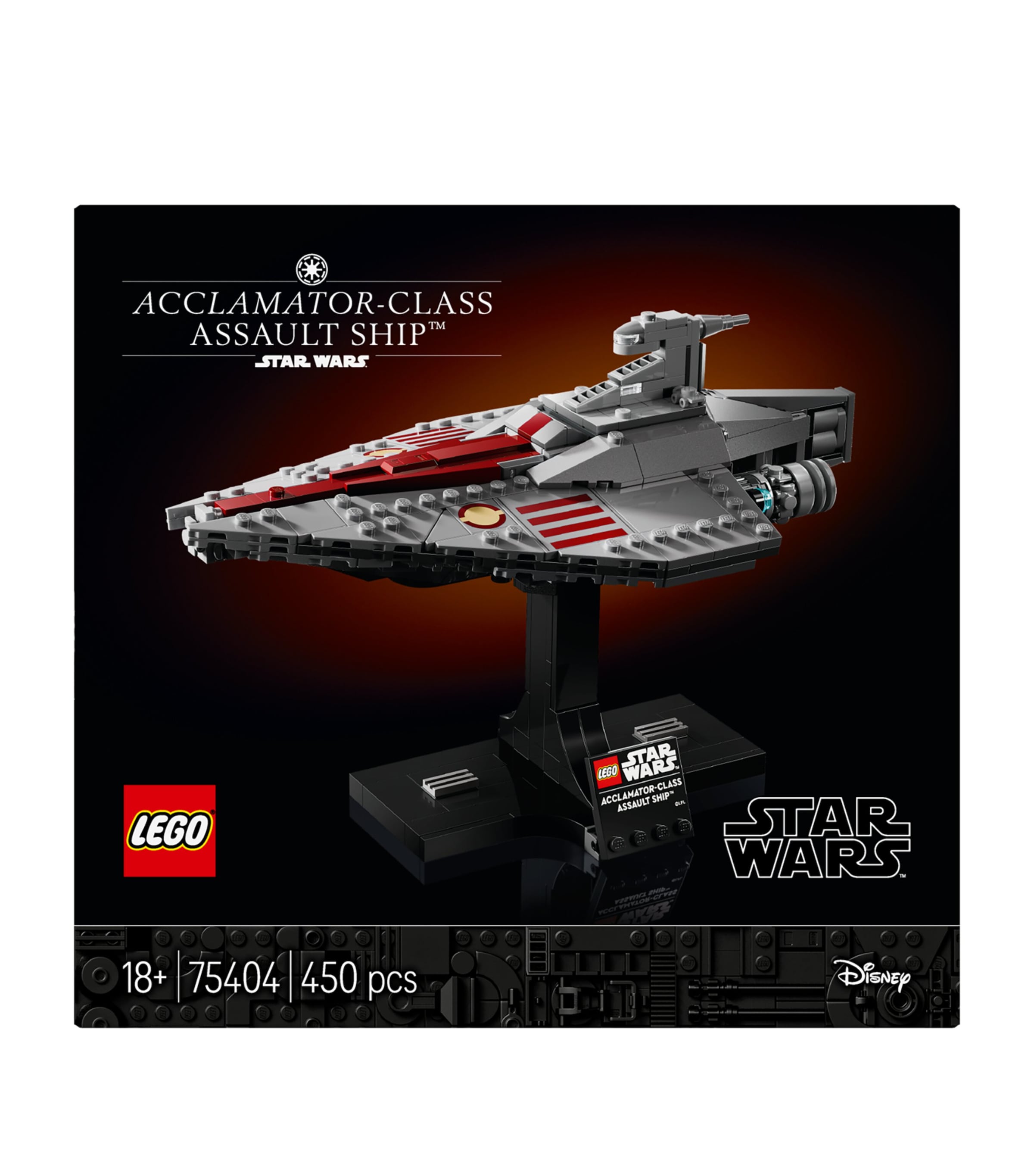 Star Wars Acclamator-Class Assault Ship Model Set 75404 MULTI Image 4