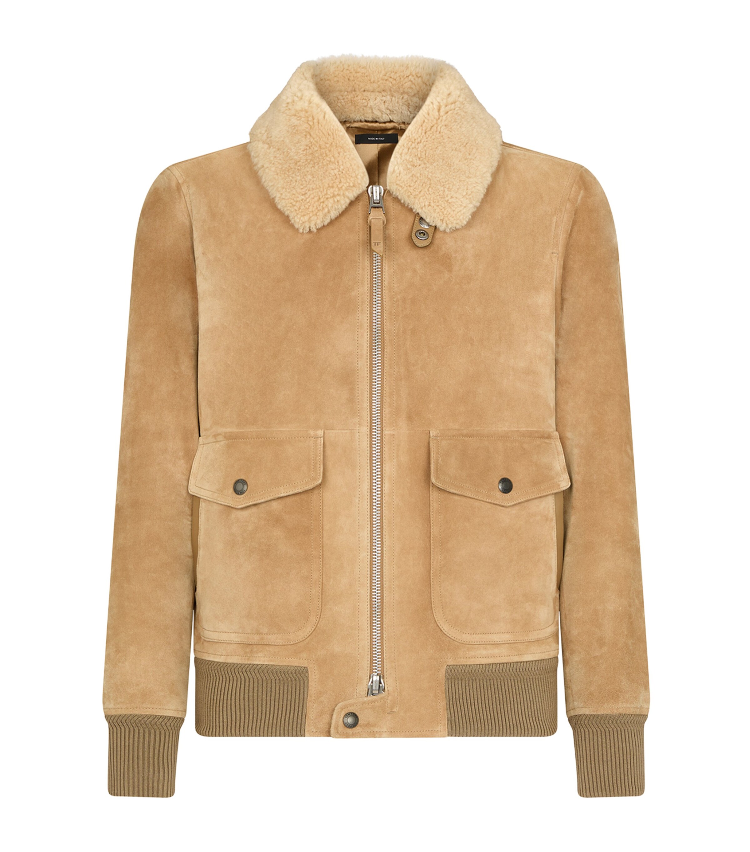 Suede Flight Jacket JB500 Image 1