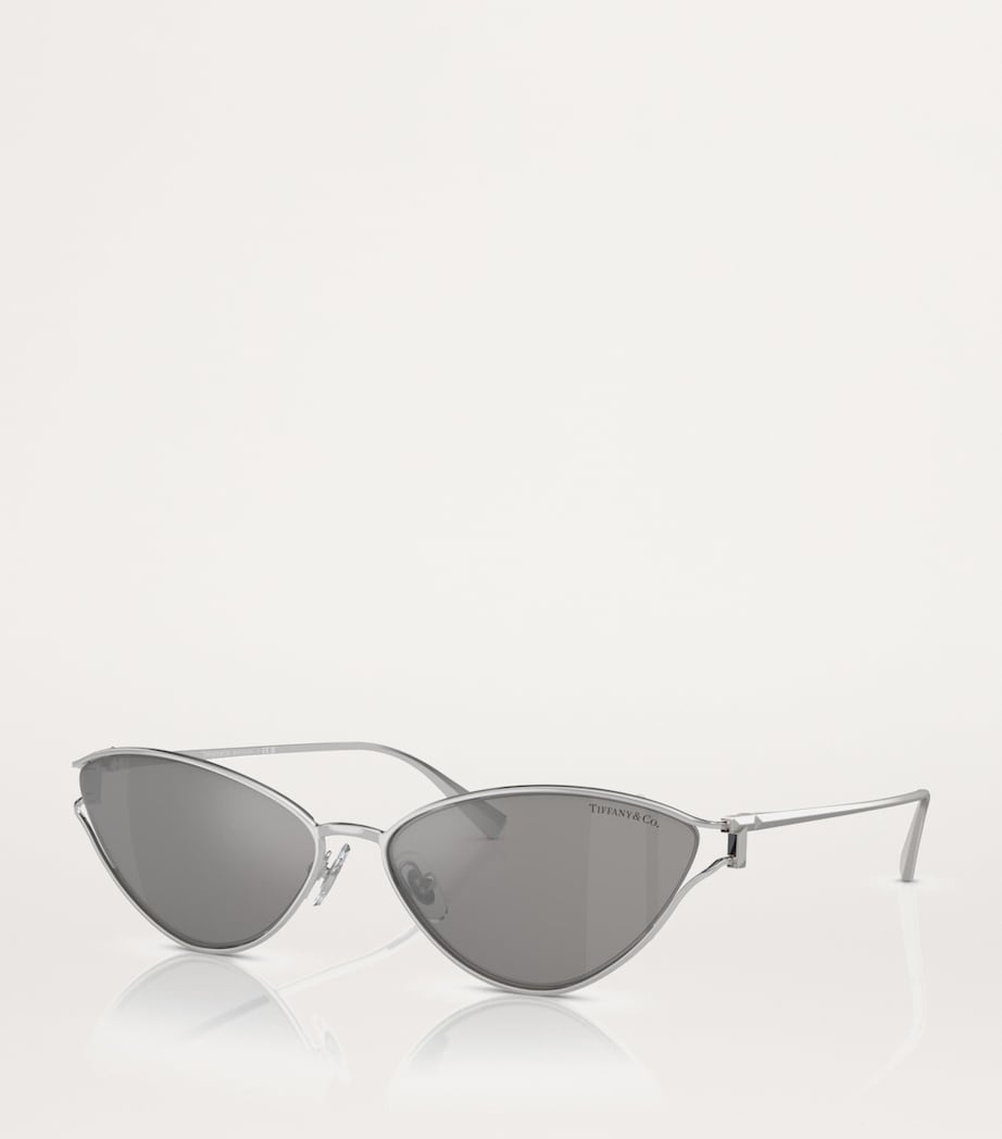 Metal Cat Eye Sunglasses 61956G Image 2