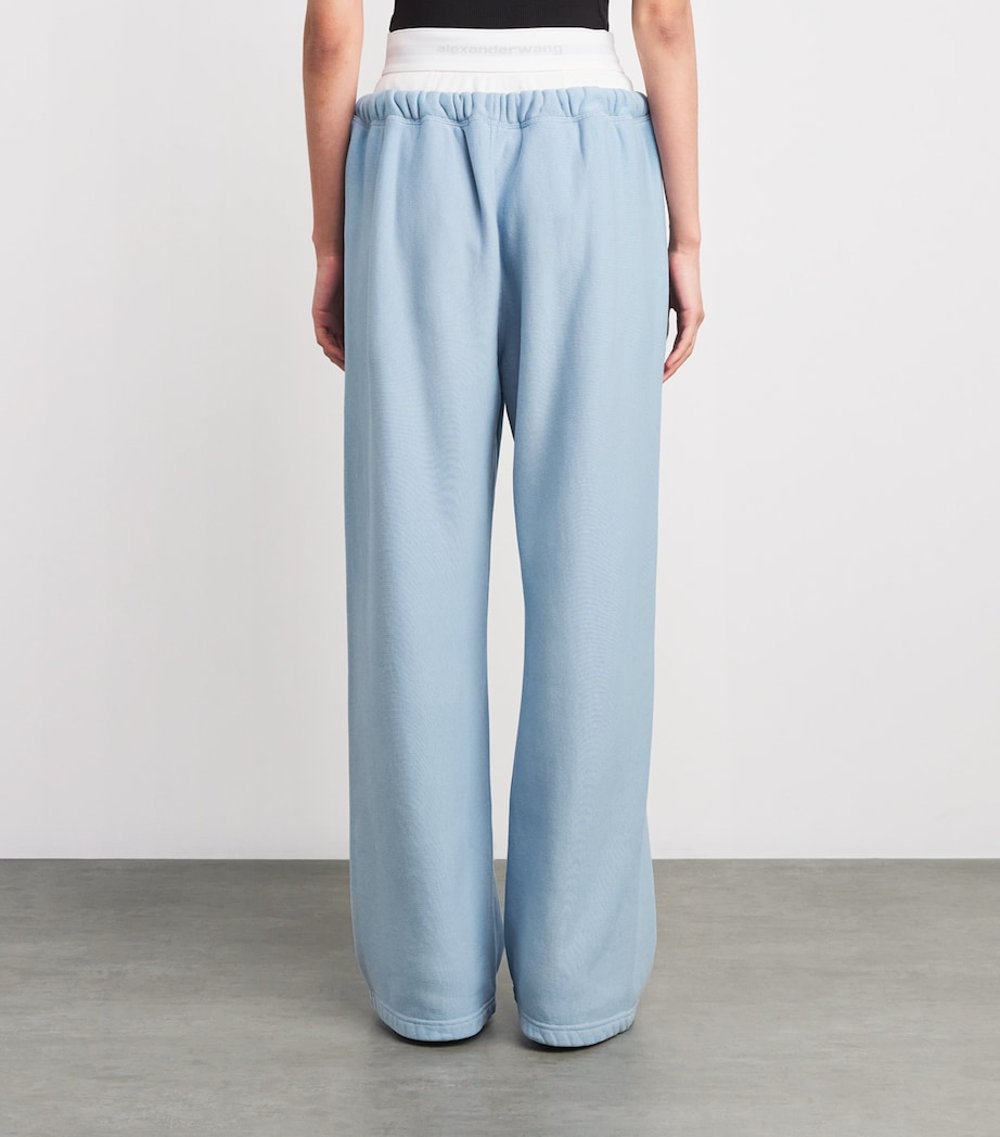 Logo Brief Sweatpants 458 LIGHT BLUE Image 4