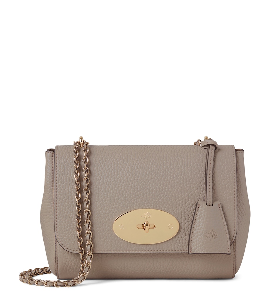 Leather Lily Shoulder Bag CASHMERE TAUPE Image 1