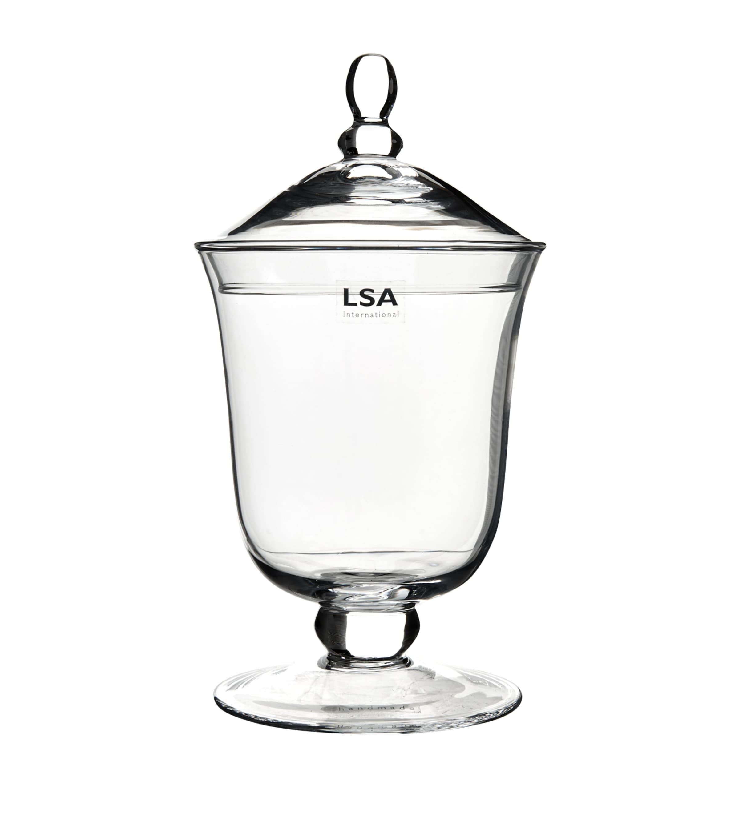 LSA INTERNATIONAL GLASS BONBON JAR 