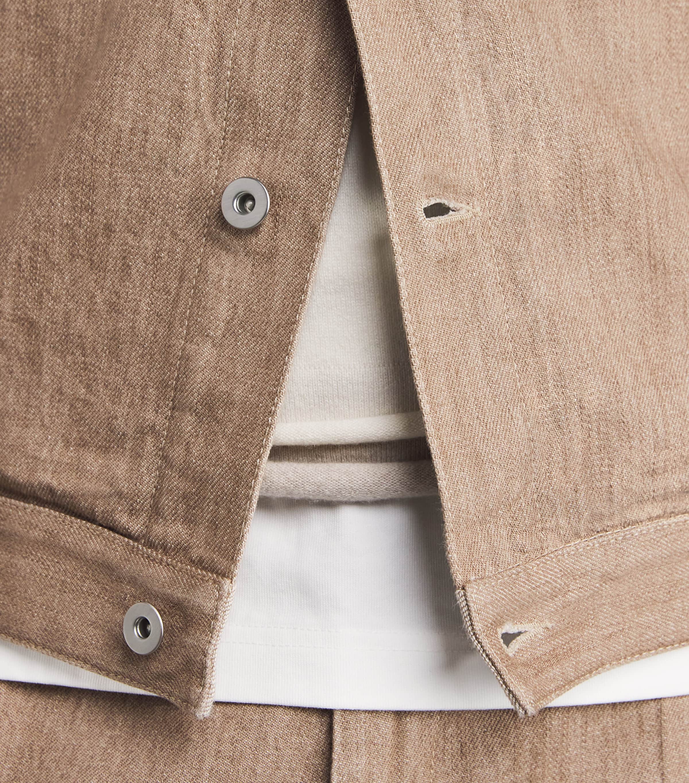 Tailored Denim Jacket 217 BARLEY Image 6