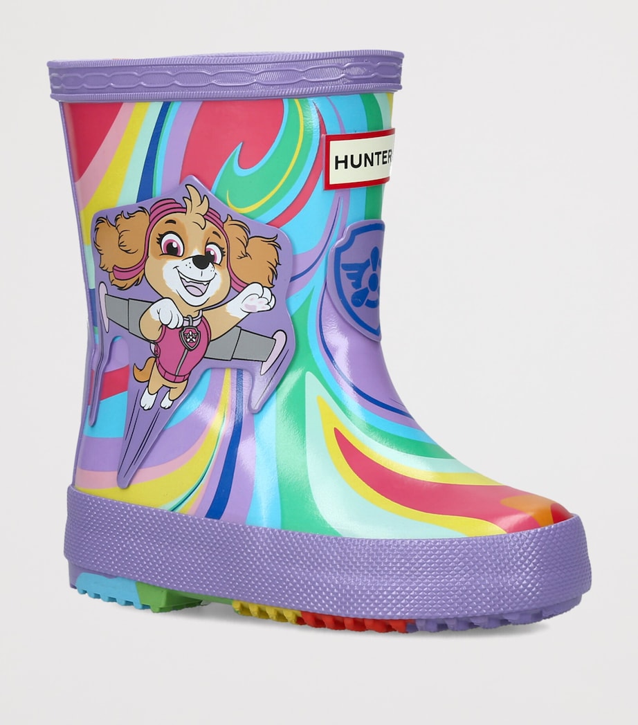 Hunter Kids x Paw Patrol Skye Wellington Boots Mult/other Image 2