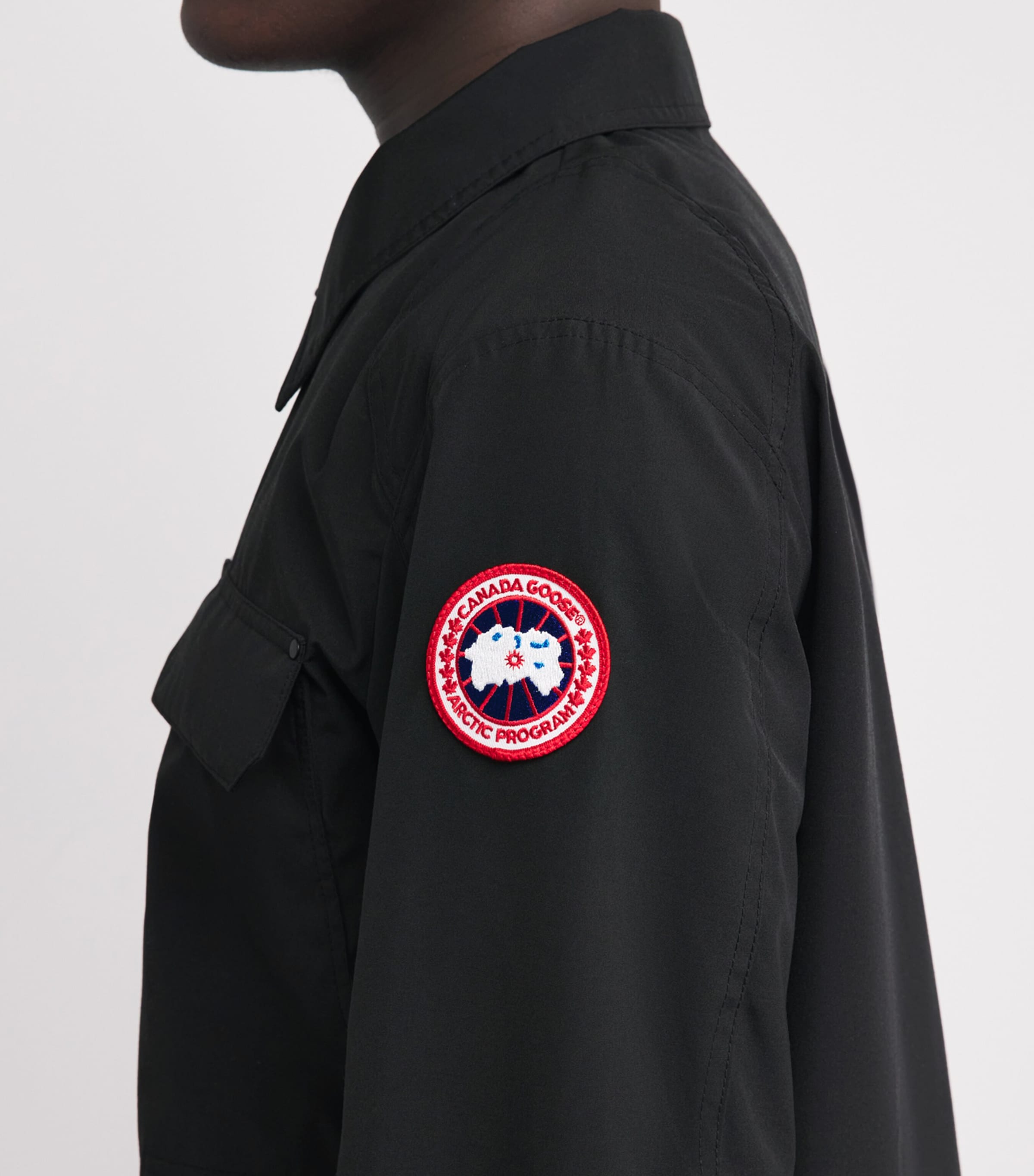 Canada Goose Mens Burnarby Chore Overshirt Image 3