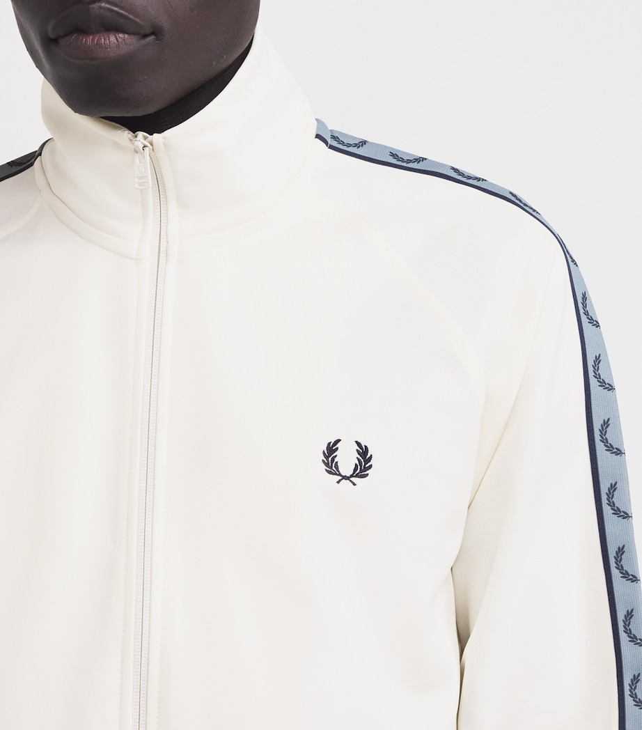 Contrast-Tape Jacket 729-ECRU/NAVY Image 6