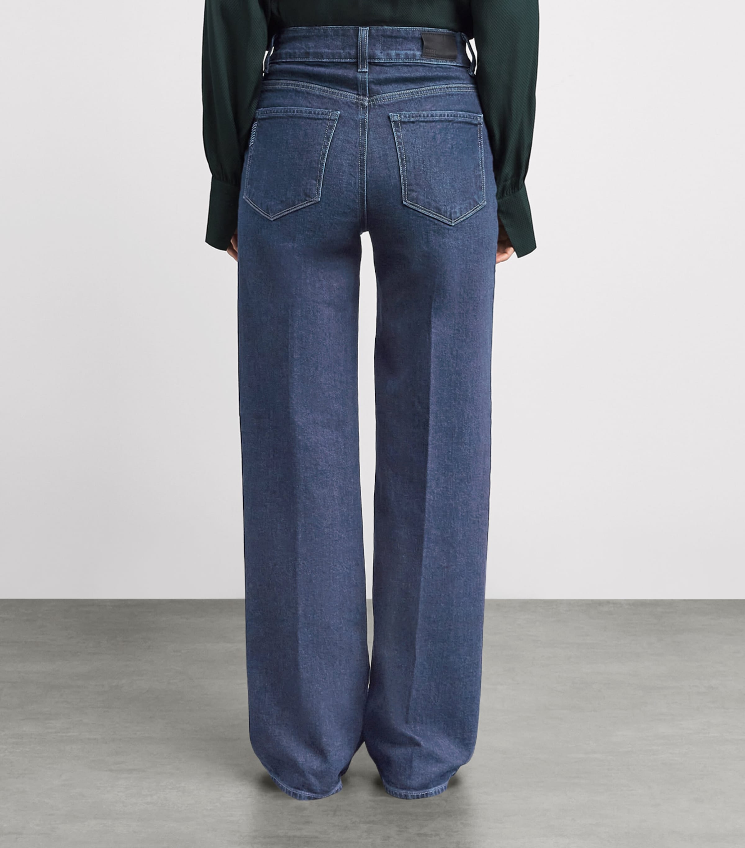 Sasha High-Rise Straight Jeans DWELL Image 4