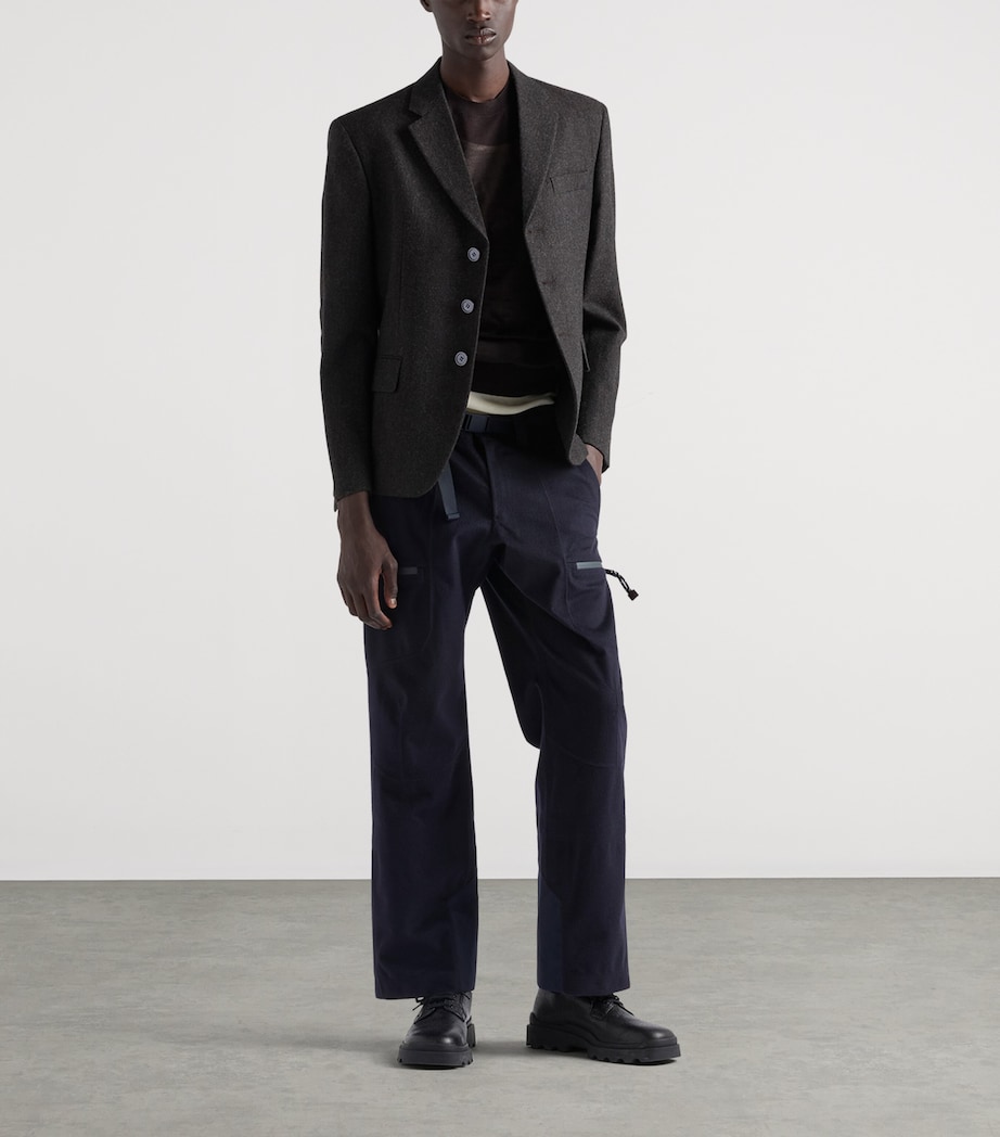 Cashmere Technical Trousers F0008 Image 2