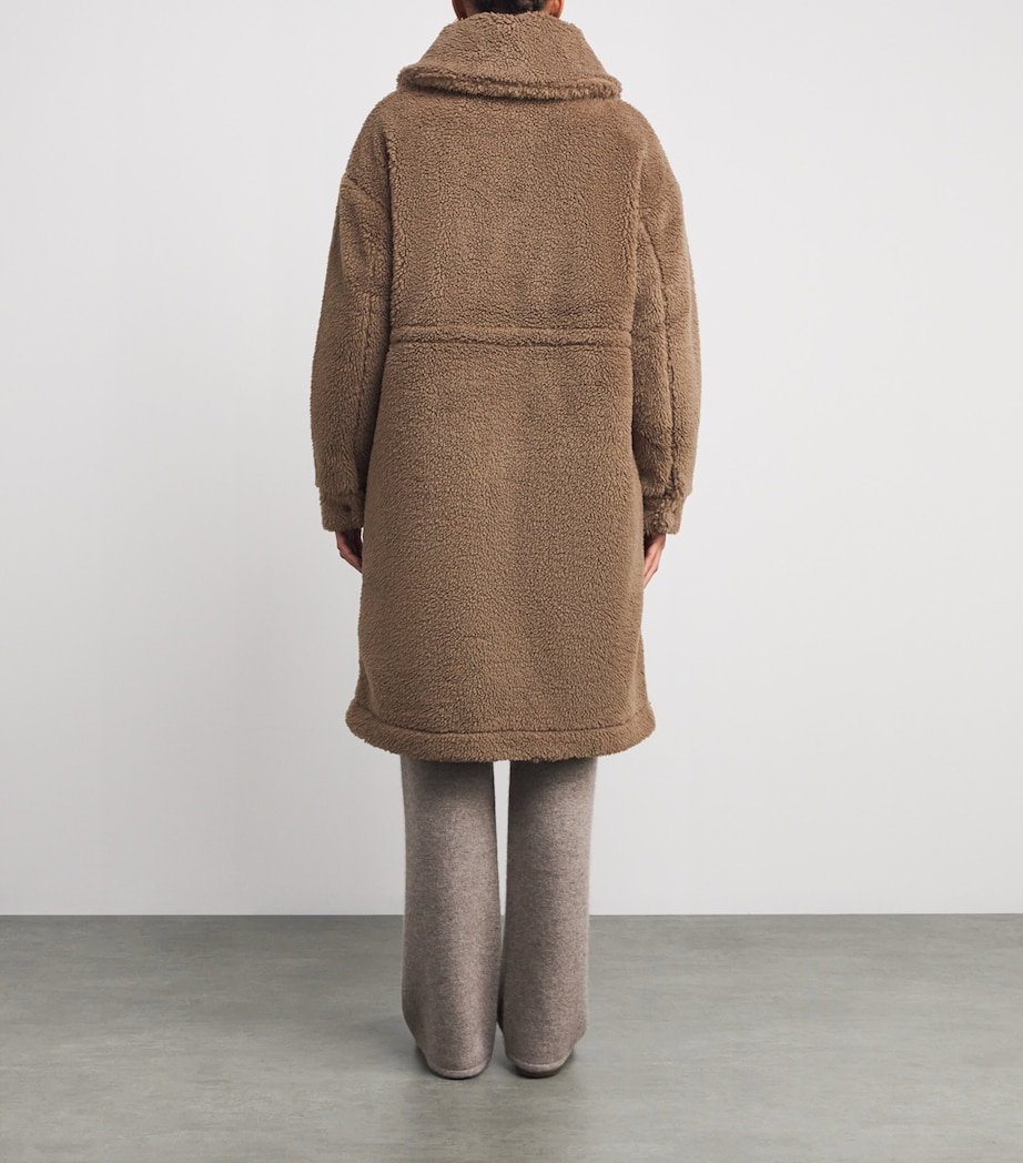 Sherpa Logan Longline Coat ASH TAUPE Image 4