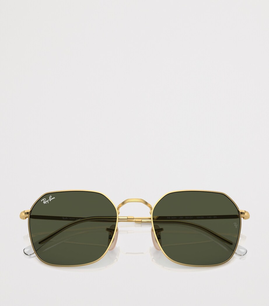 Ray-Ban Jim Irregular Sunglasses Gold Image 5