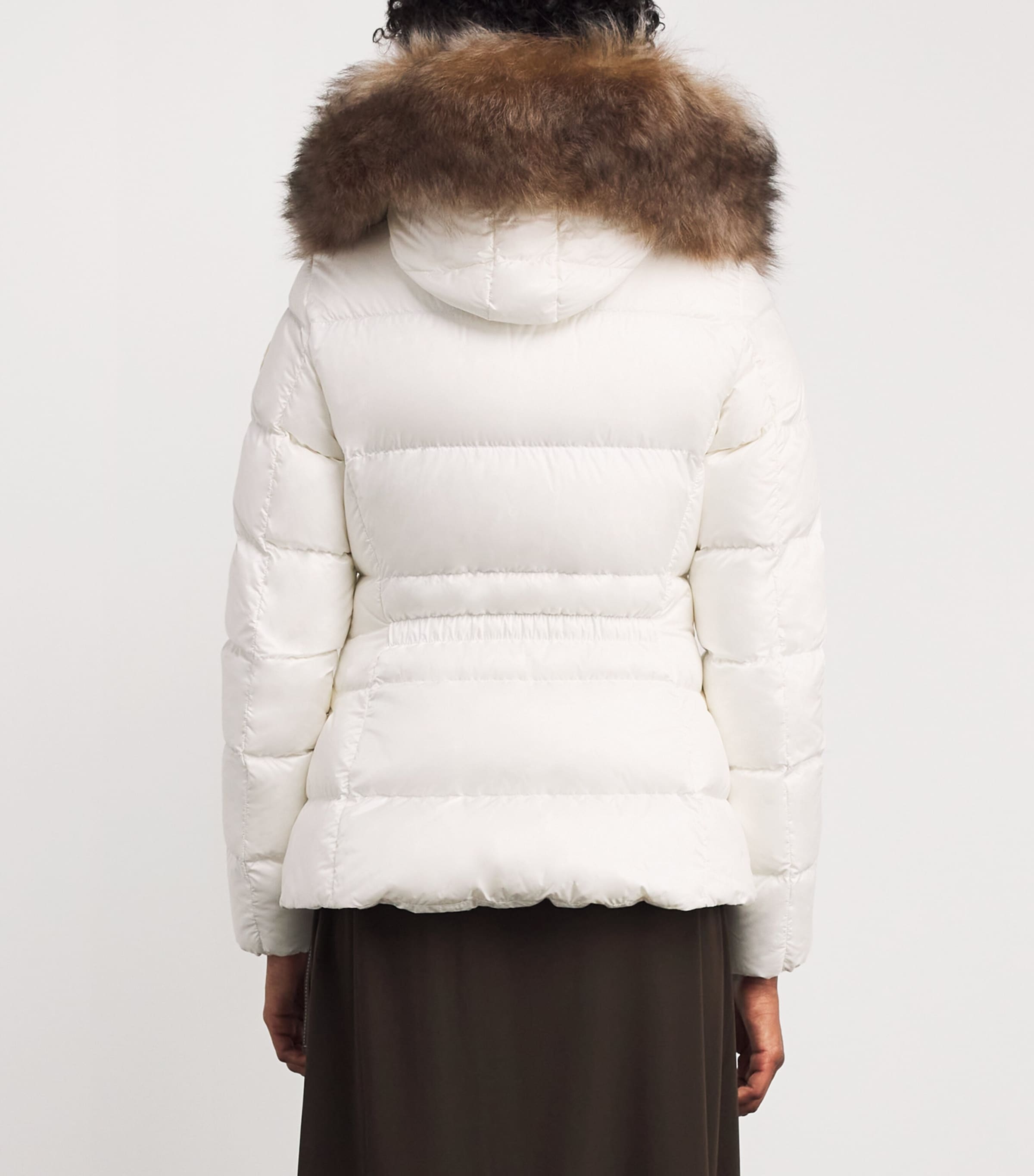 Shearling-Trim Boed Puffer Jacket 03M Image 4
