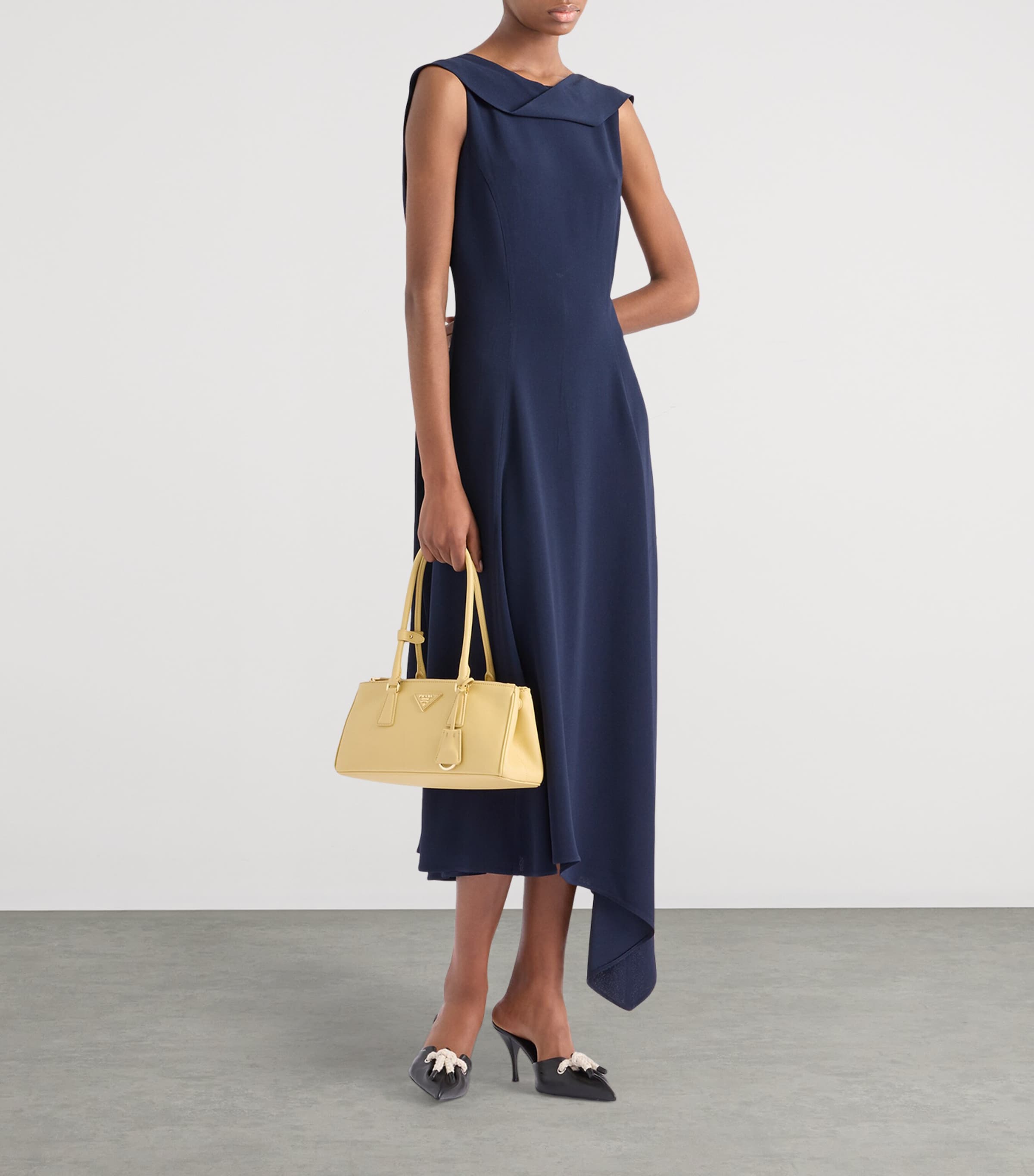 Asymmetric Midi Dress F0008 Image 2