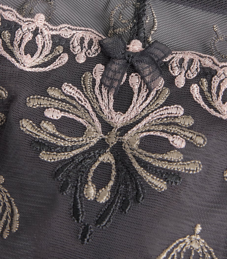 Lace Champs Élysées Tanga Briefs C54/BLUSHED ASH Image 4