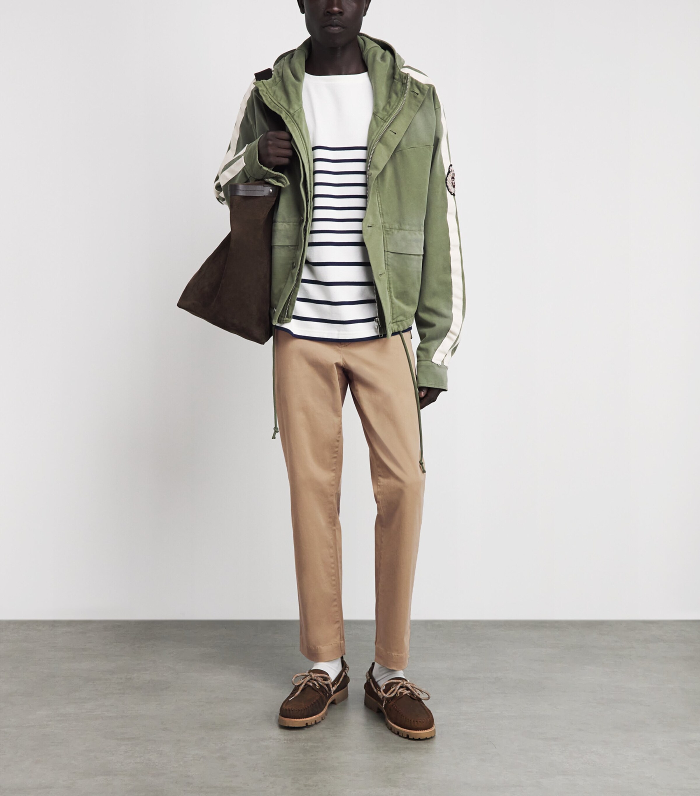 Polo Ralph Lauren Mens Stretch-Cotton Jarrett Slim Chinos Khaki Hill Image 2