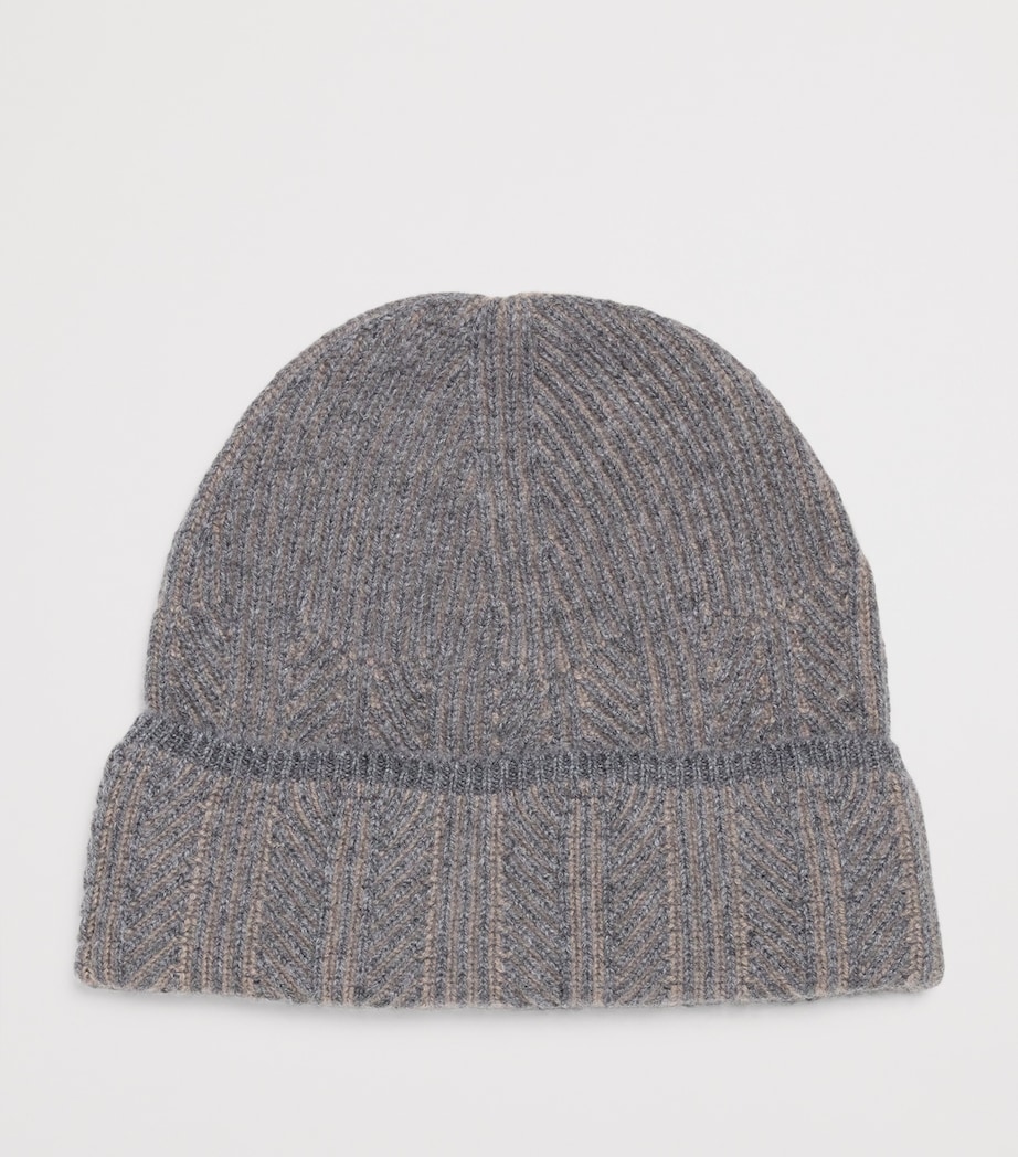 Kid Cashmere Beanie GREY BROWN/394 Image 2
