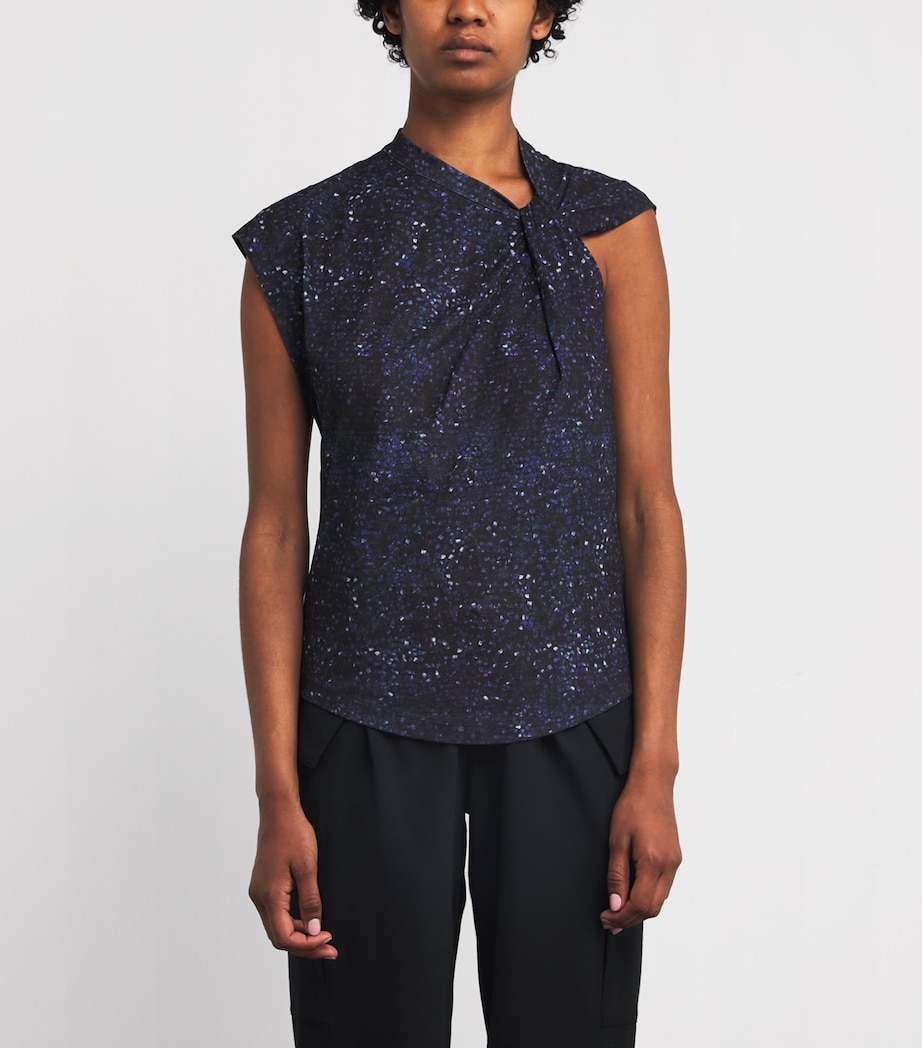 Cotton Twisted Nadya T-Shirt 30FN FADED NIGHT Image 3