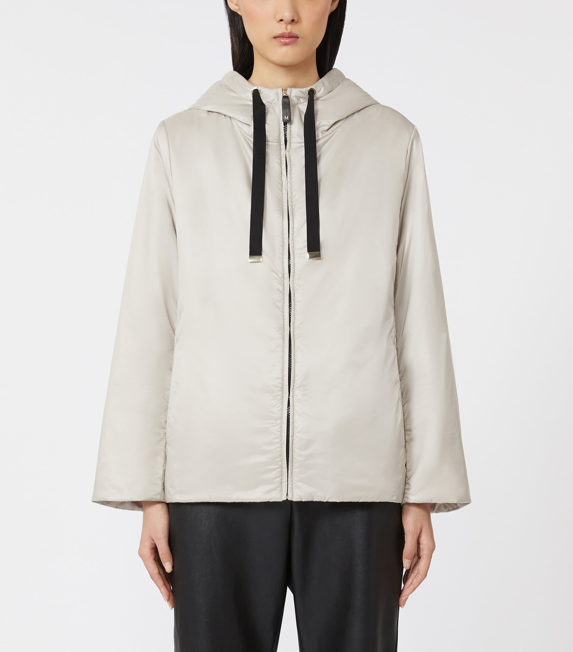 Water-Repellent Padded Jacket BEIGE Image 3