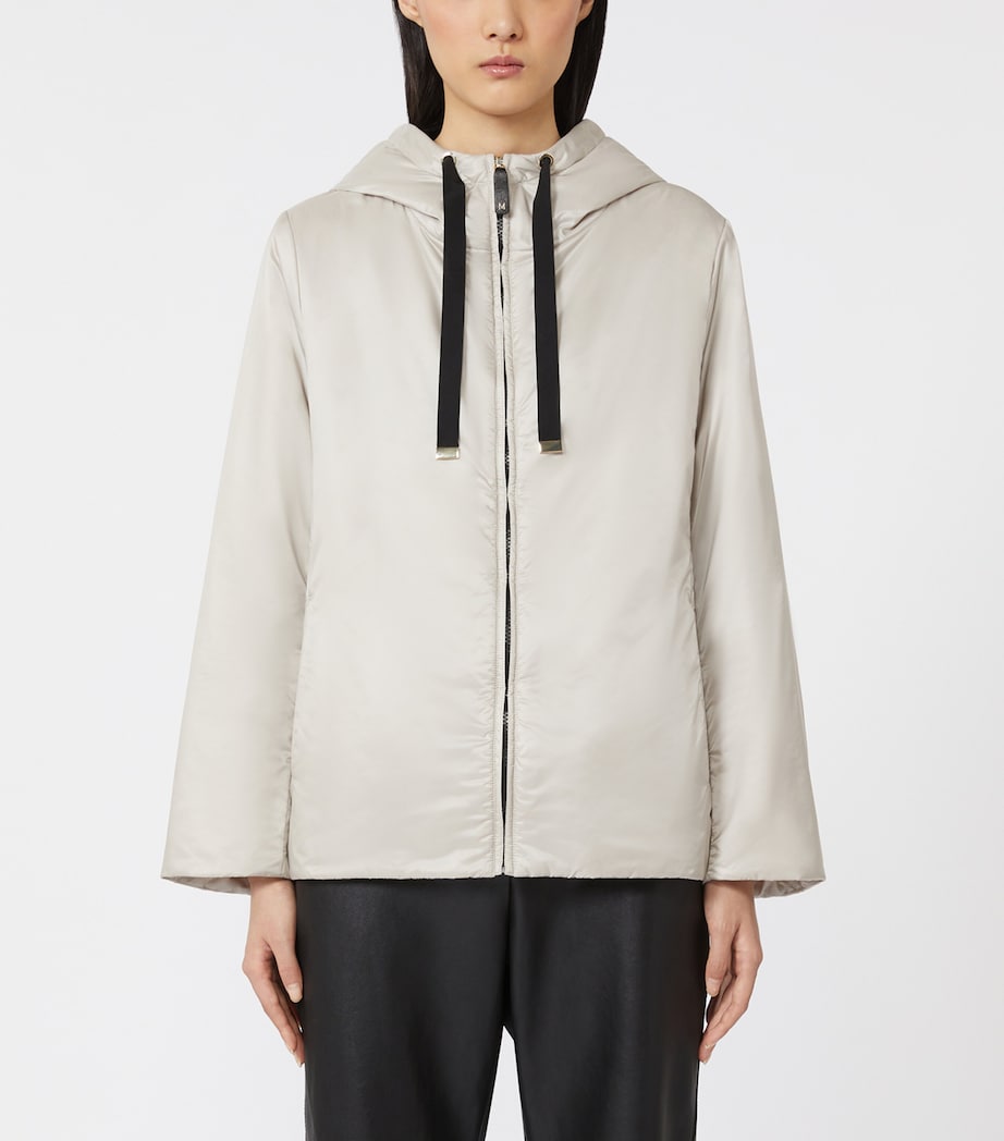 Water-Repellent Padded Jacket BEIGE Image 3