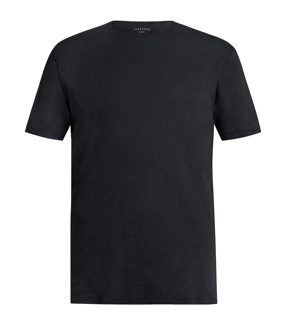 Organic Cotton Figure T-Shirt JET BLACK Image 1