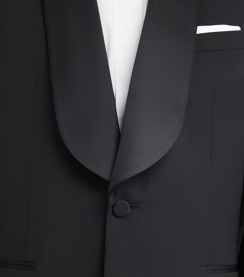 Wool-Mohair Tuxedo Jacket 79_BLACK Image 6