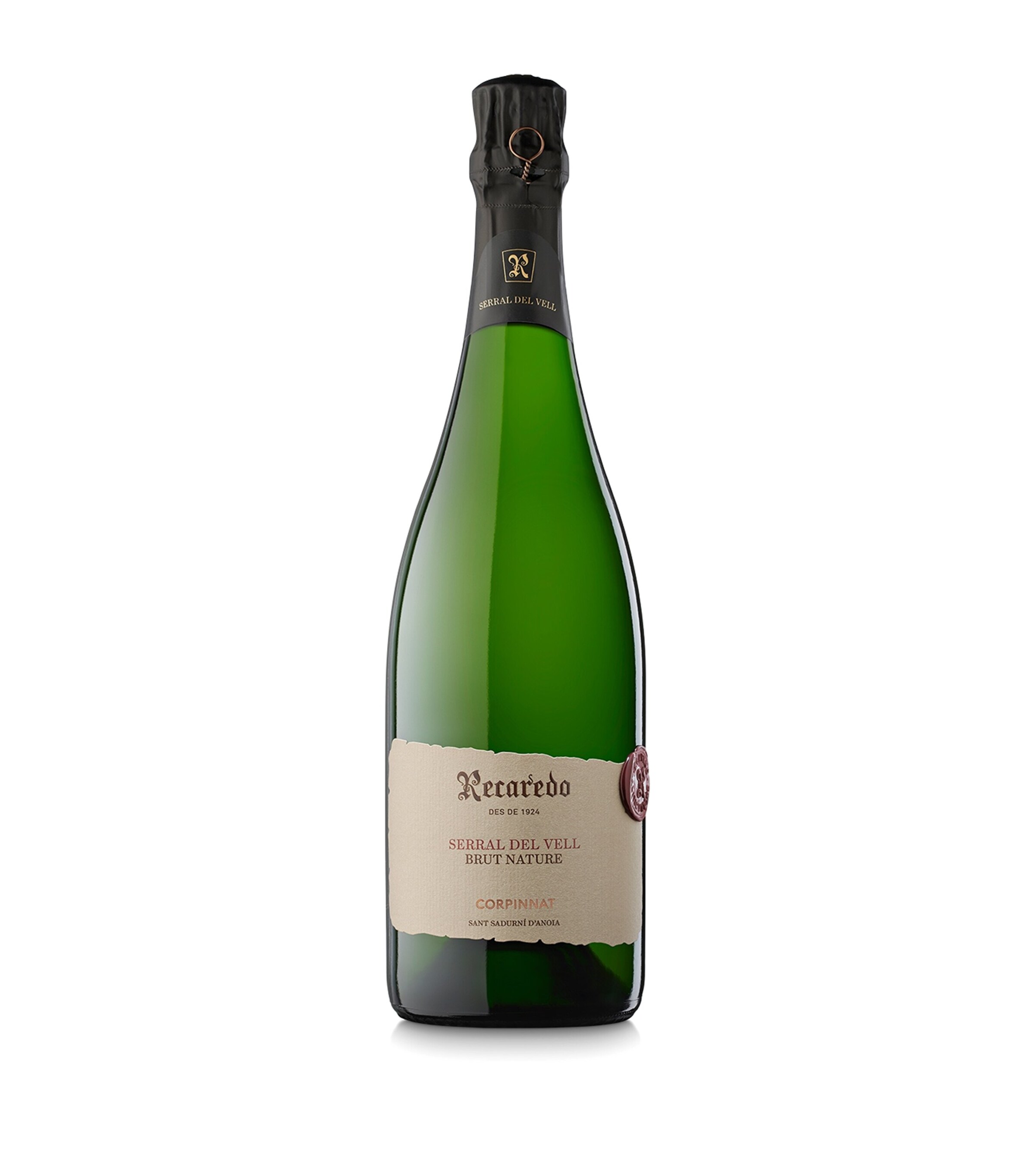 RECAREDO 'Serral del Vell' Brut Nature Sparkling Wine 2017 (75cl) – Catalonia, Spain Image 1