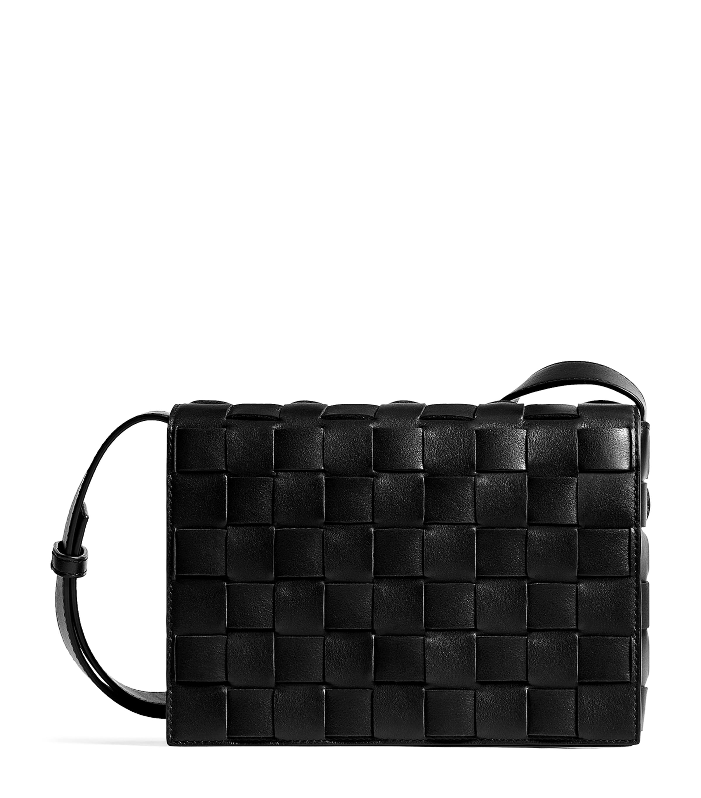 Bottega Veneta Leather Orto Messenger Bag Image 1