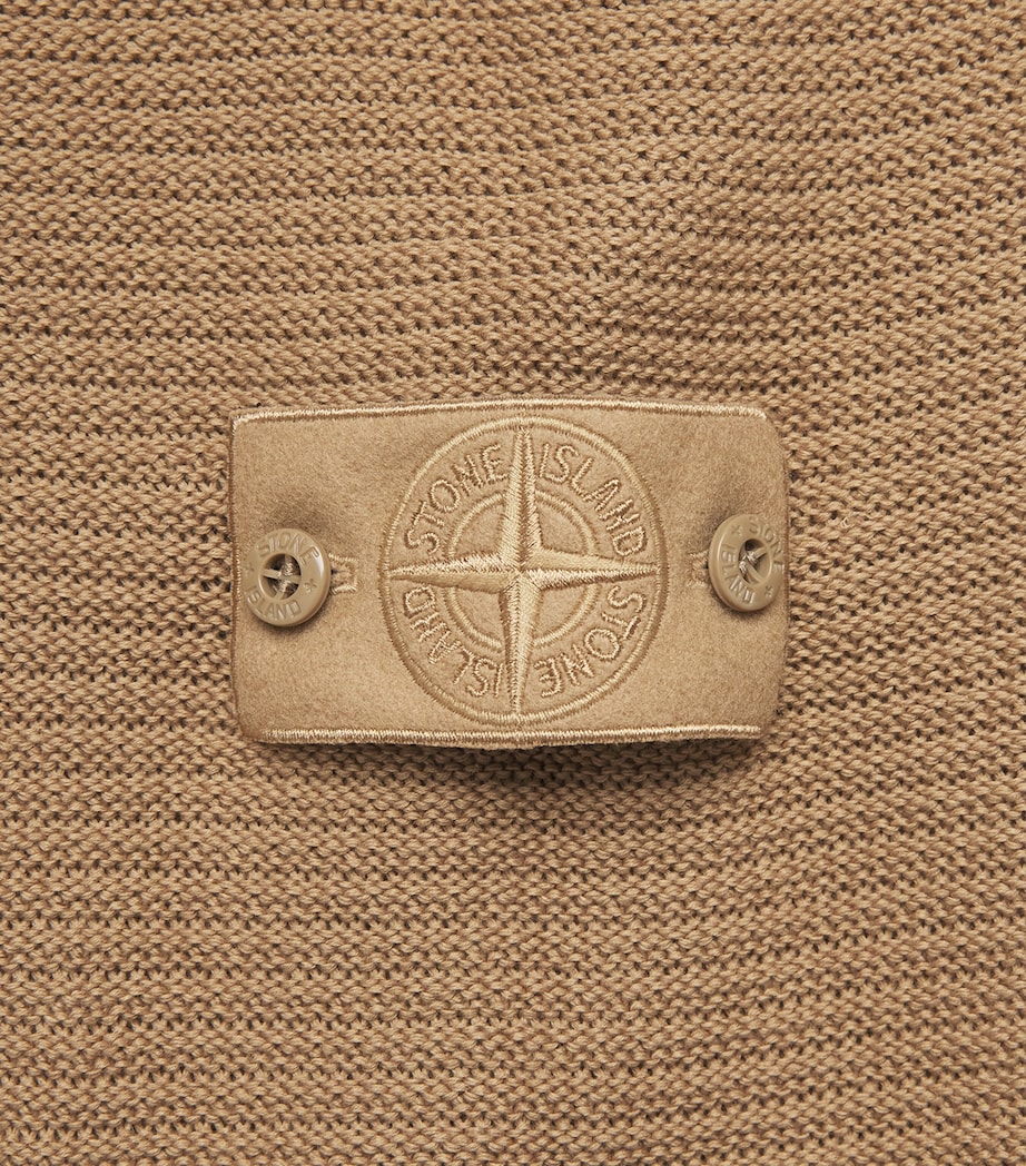 Stone Island Mens Cotton-Cashmere Ghost Sweater Image 6
