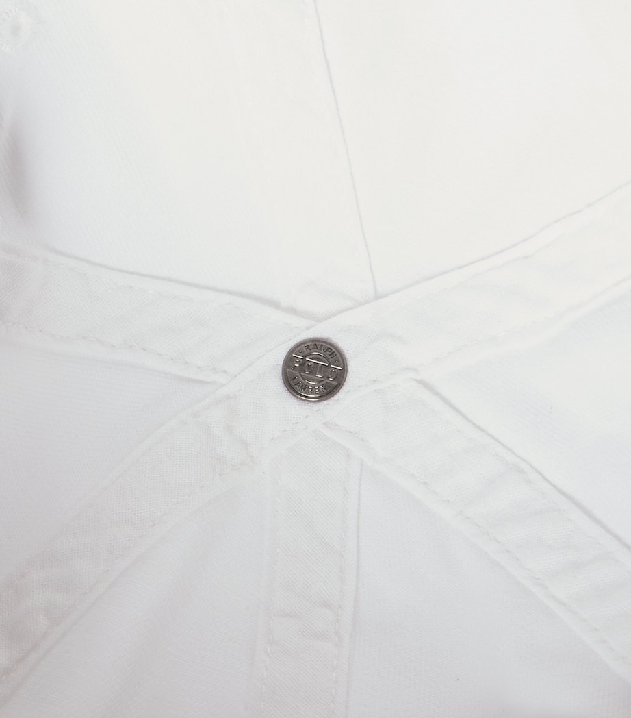 Polo Ralph Lauren Cotton Polo Pony Baseball Cap White Image 4
