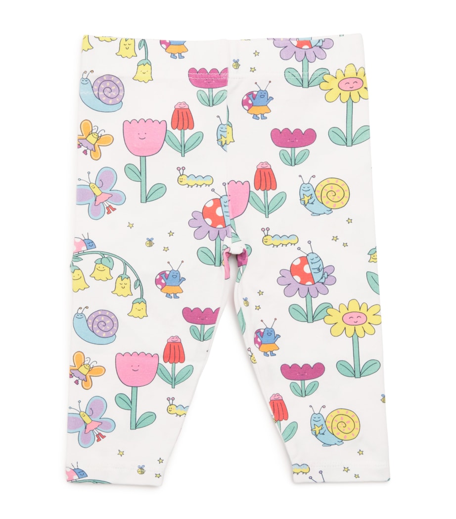 Stella McCartney Kids Floral Leggings (3-36 Months) Image 1